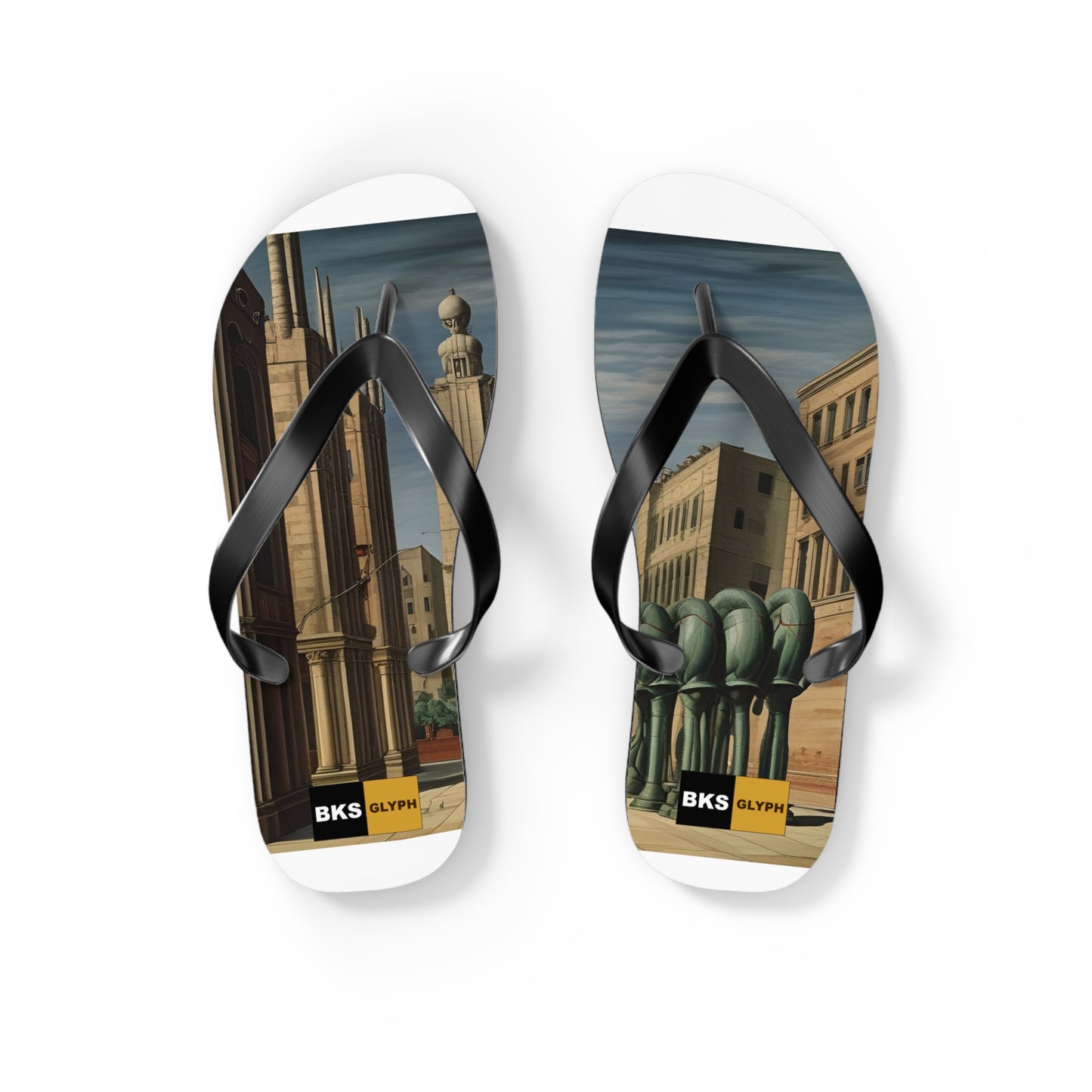 BKS Glyph Metaphysic™ Flip Flops