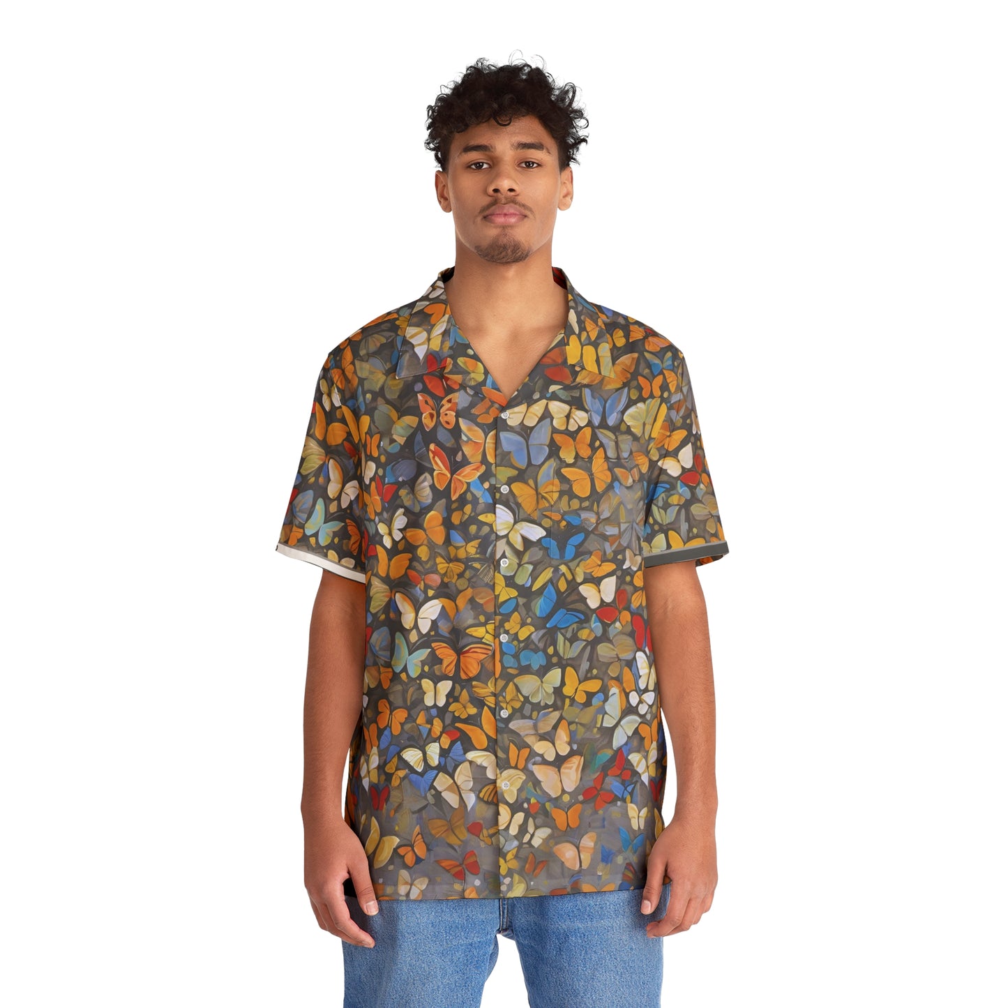 Butterfly Haven (BKS)🧊Hawaiian Shirt