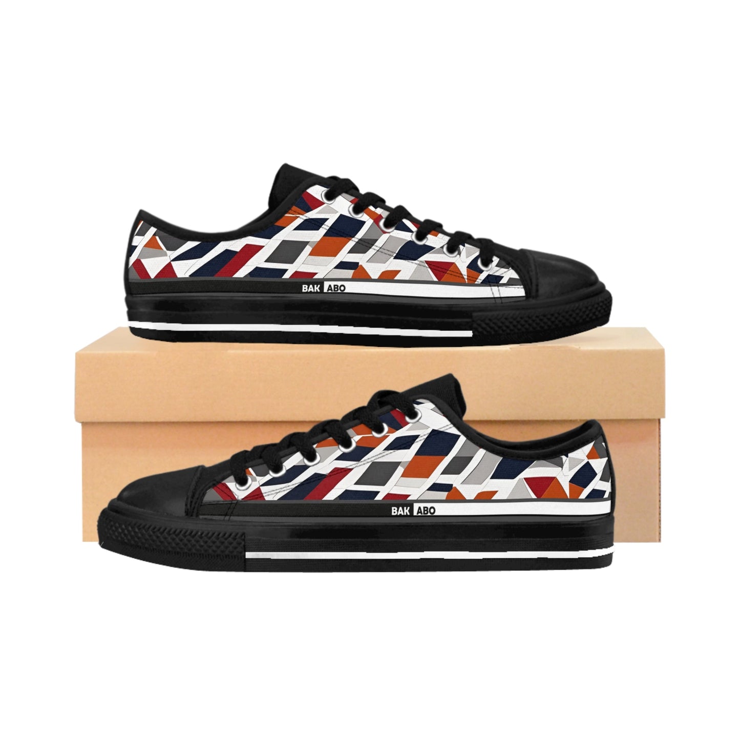 BKS Glyph Lattice™ Sneakers Printify bakabo.club