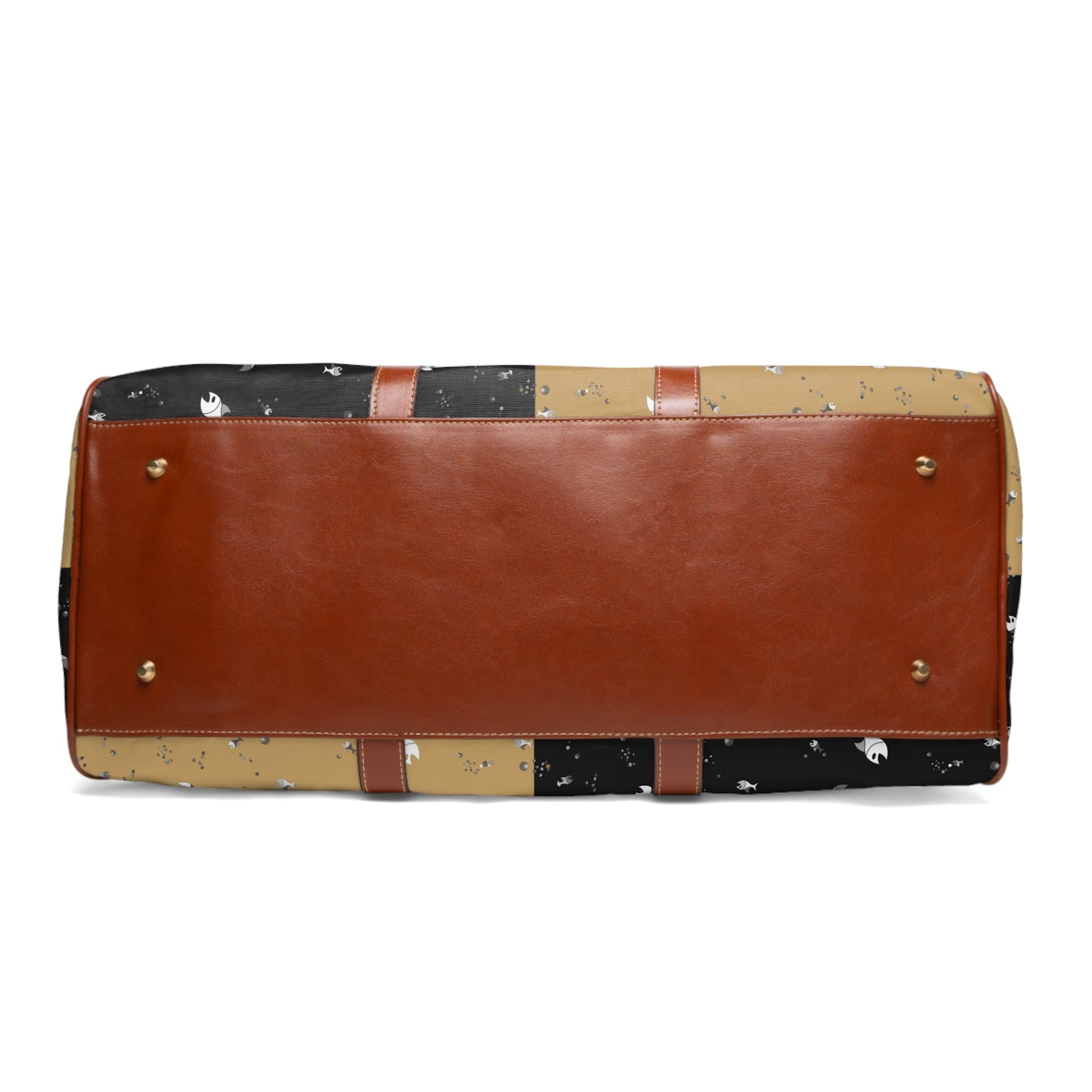 Waterproof Duffle Bag — Two-Tone Confetti Travel Weekender Printify bakabo.club