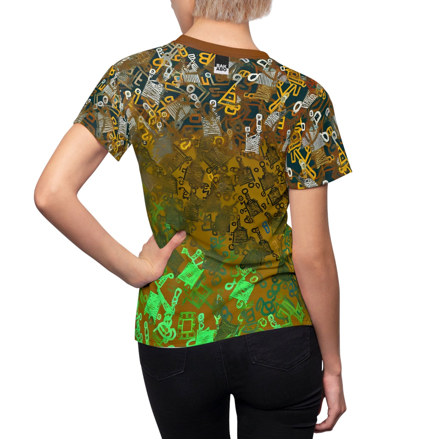 Neo Bloom (BKS)🎨Women's Cut & Sew Tee