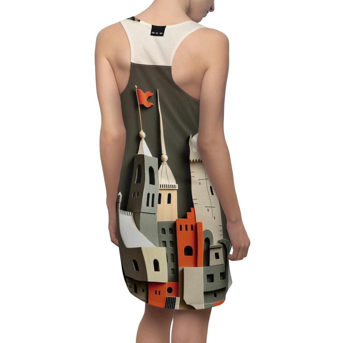 BKS Folklore Citadel™ Racerback Dress Printify bakabo.club