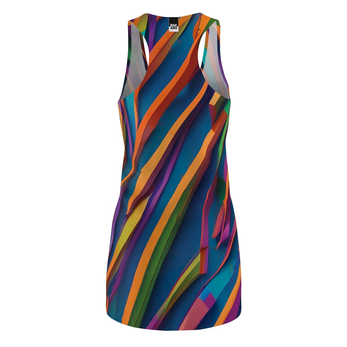 VividLines (BKS)🎥 Women's Cut Dress