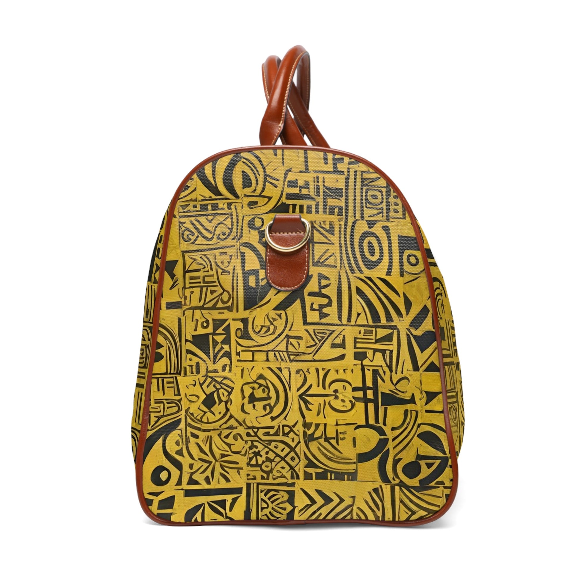 BKS Glyph Gold™ Travel Bag Printify bakabo.club