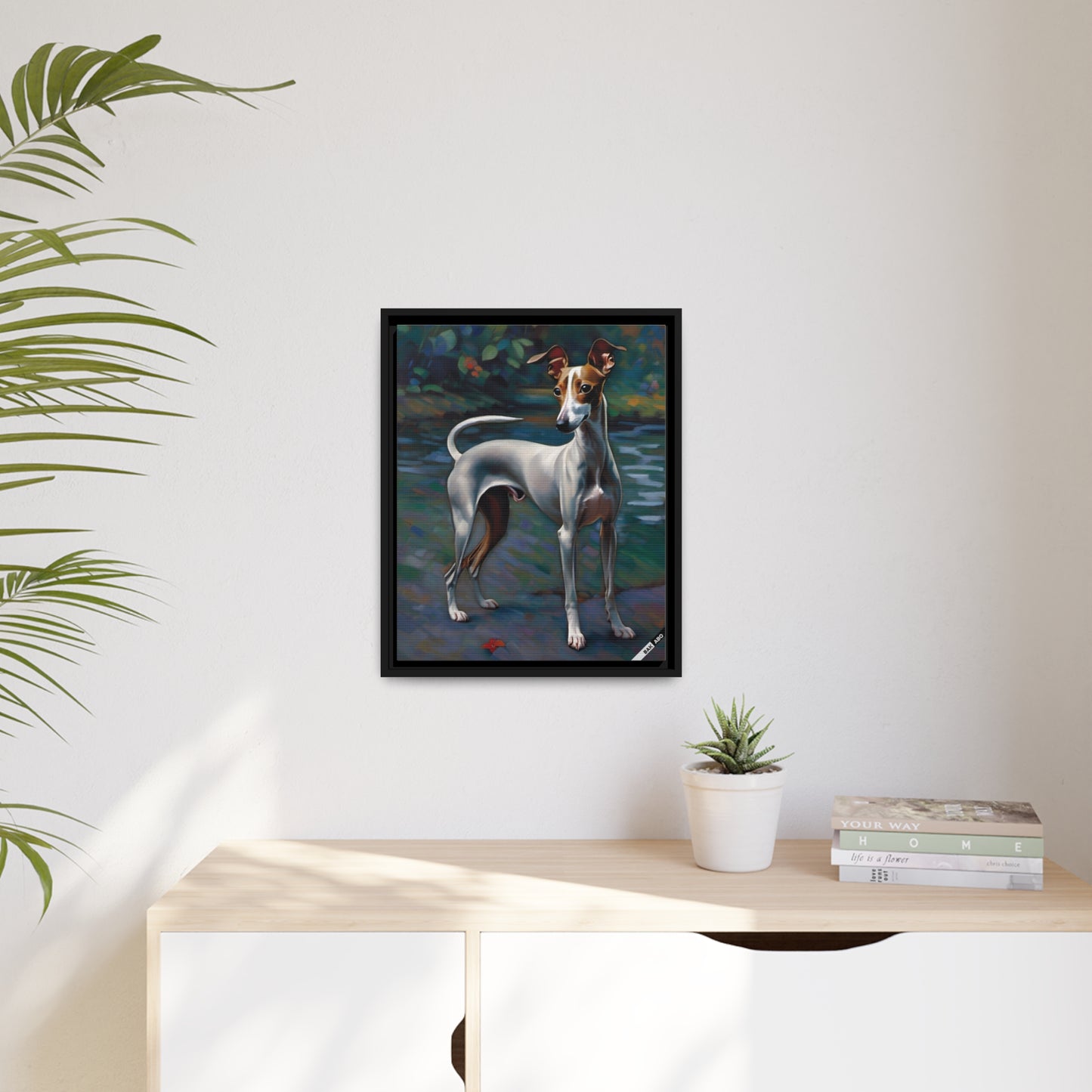 Homebound Hound (BKS)🐶Canvas