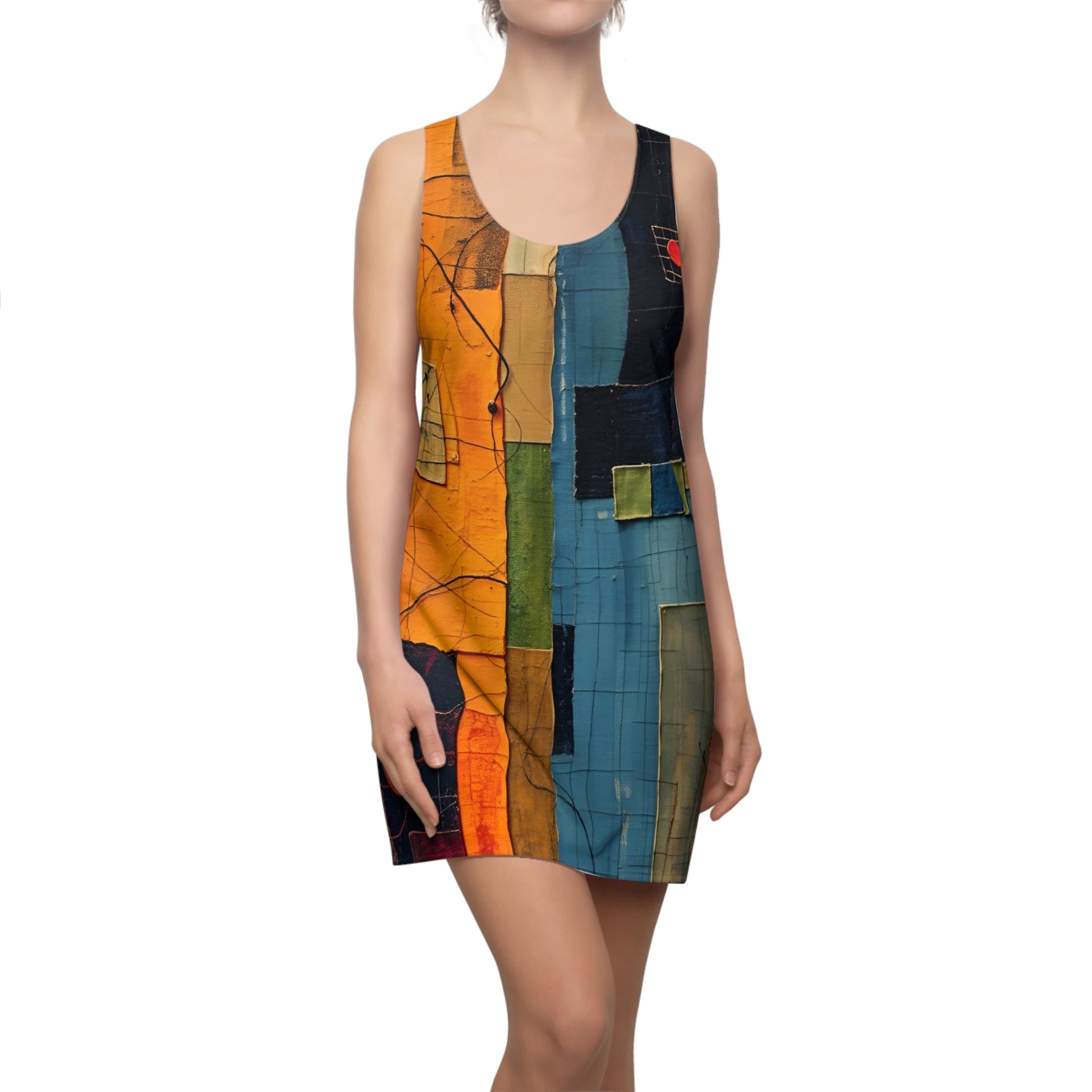 BKS Flag Patch™ Racerback Dress Printify bakabo.club