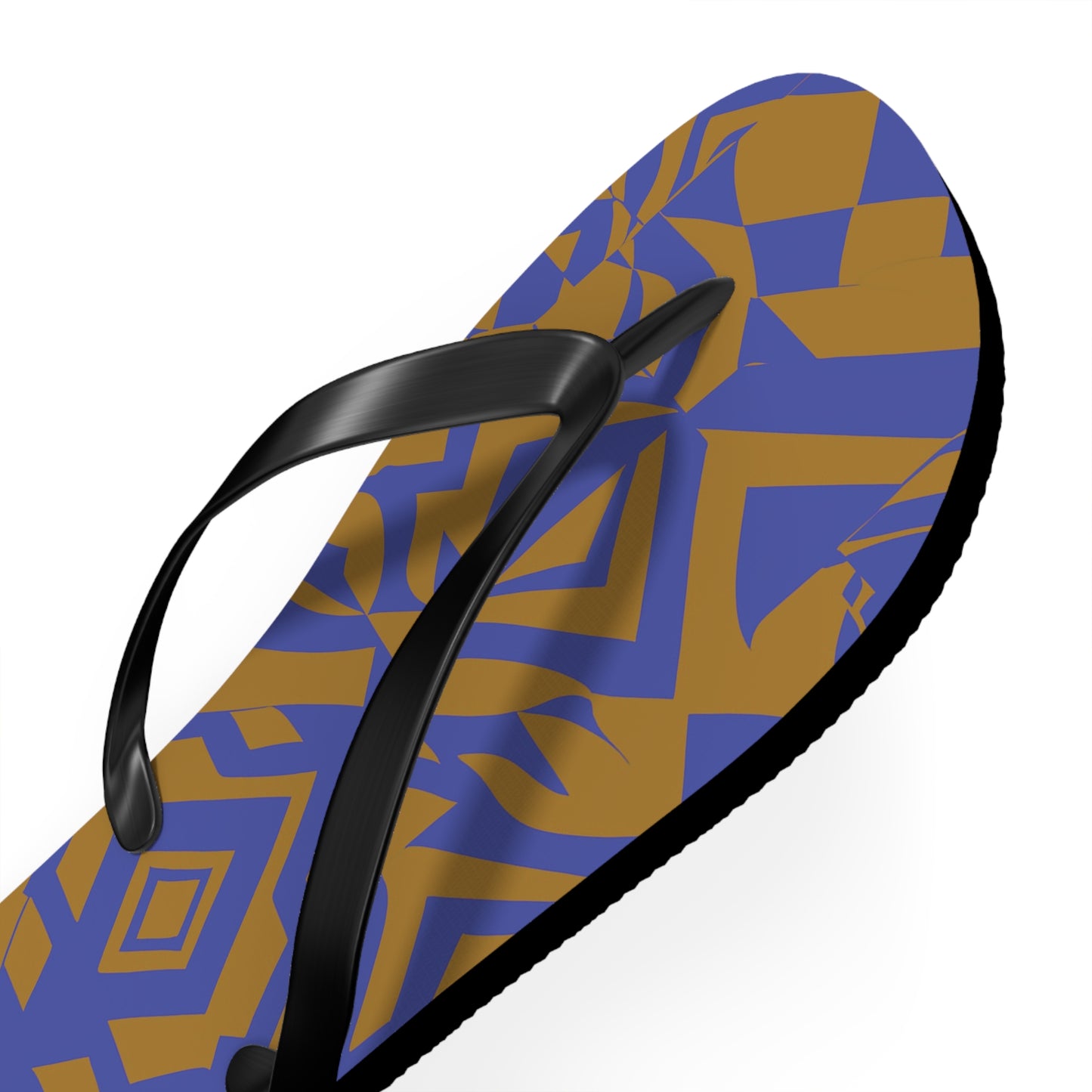 BKS Glyph Violet Gold™ Flip Flops