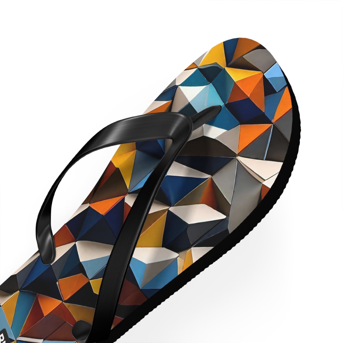 BKS Glyph Mosaic Triangle™ Flip Flops