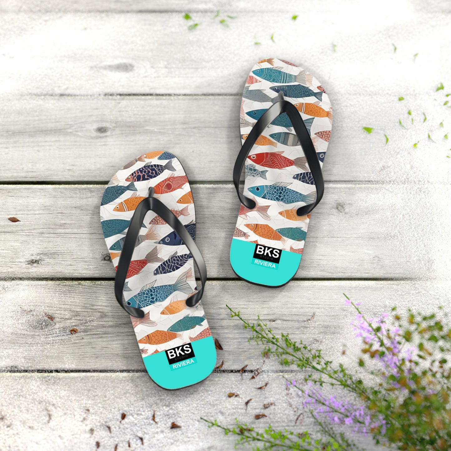 BKS Riviera Fish™ Flip Flops