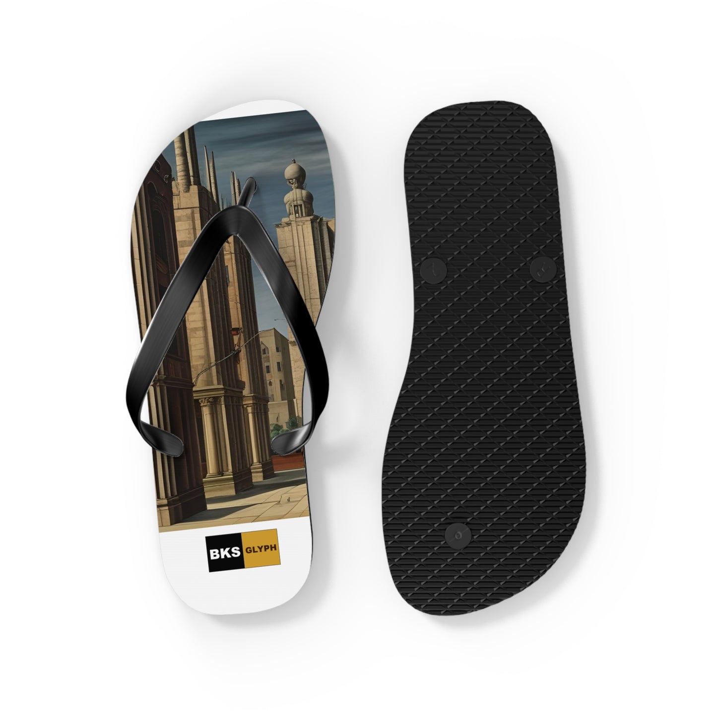 BKS Glyph Metaphysic™ Flip Flops
