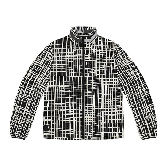 BKS Glyph Cross™ Puffer Printify bakabo.club