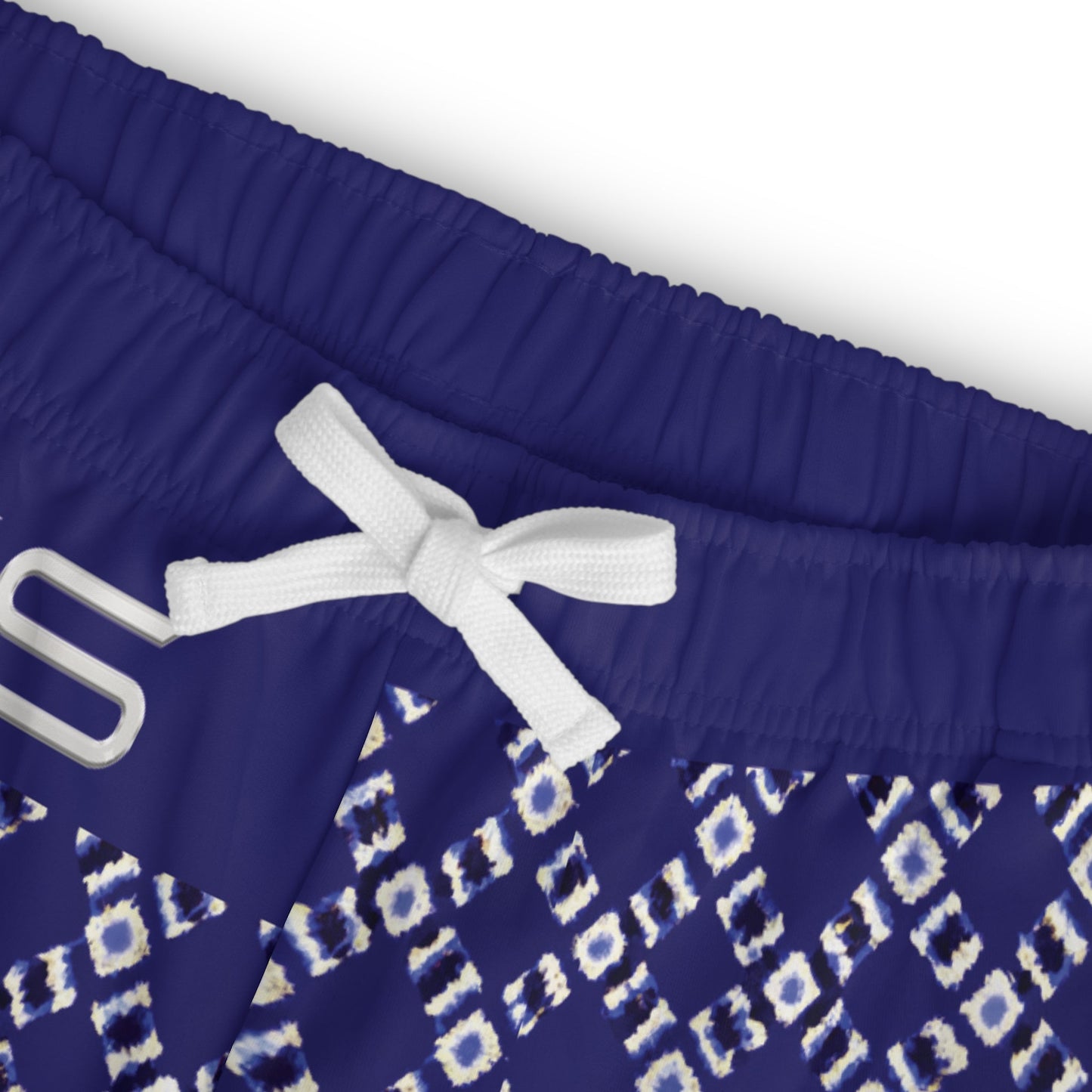 BKS Patterned Navy™ Athletic Long Shorts Printify bakabo.club