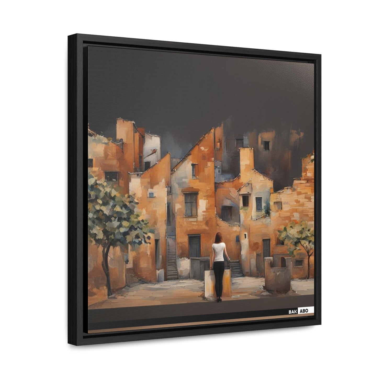 Modern Wall Reverie (BKS)🧱Canvas