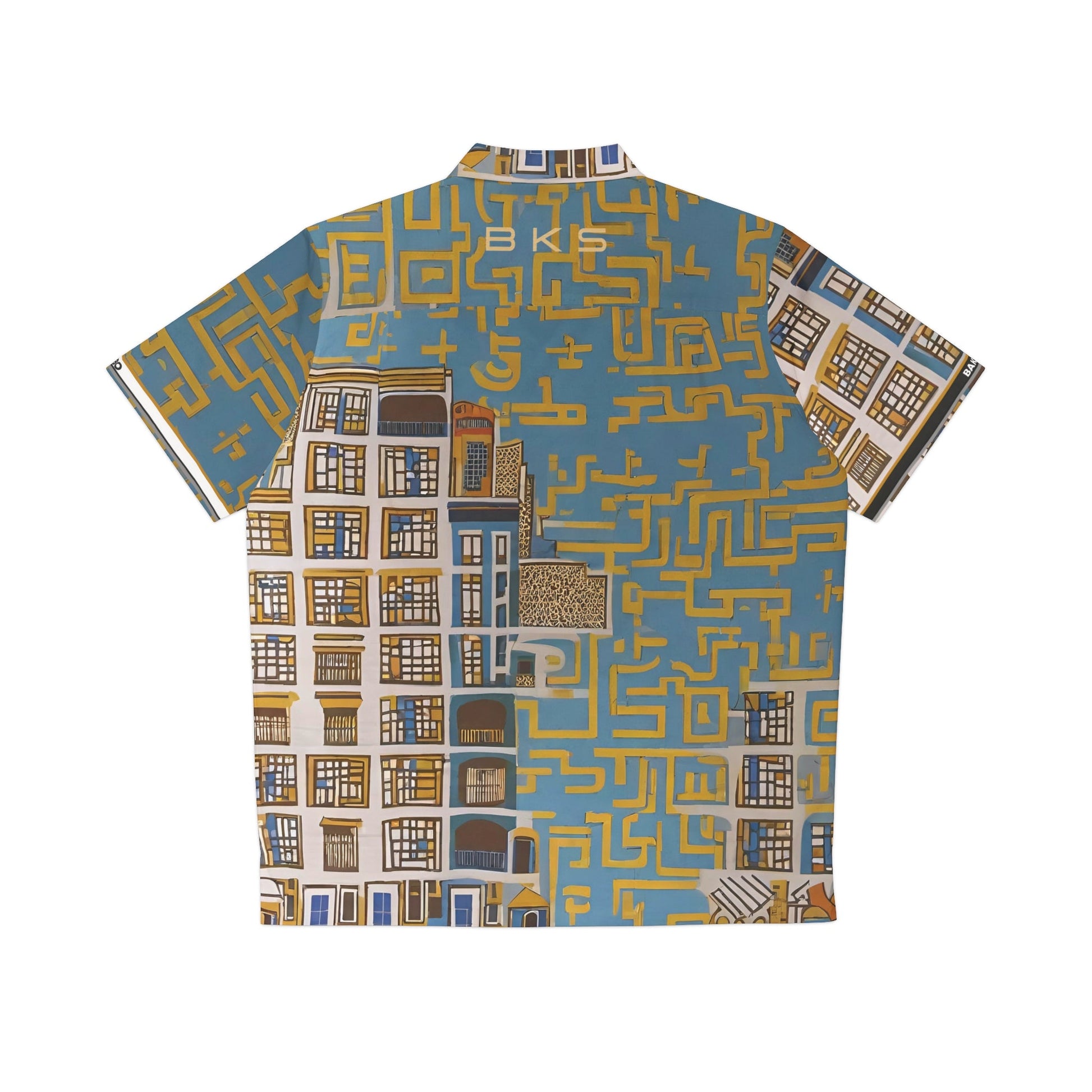 BKS Glyph City™ Hawaiian Shirt Printify bakabo.club