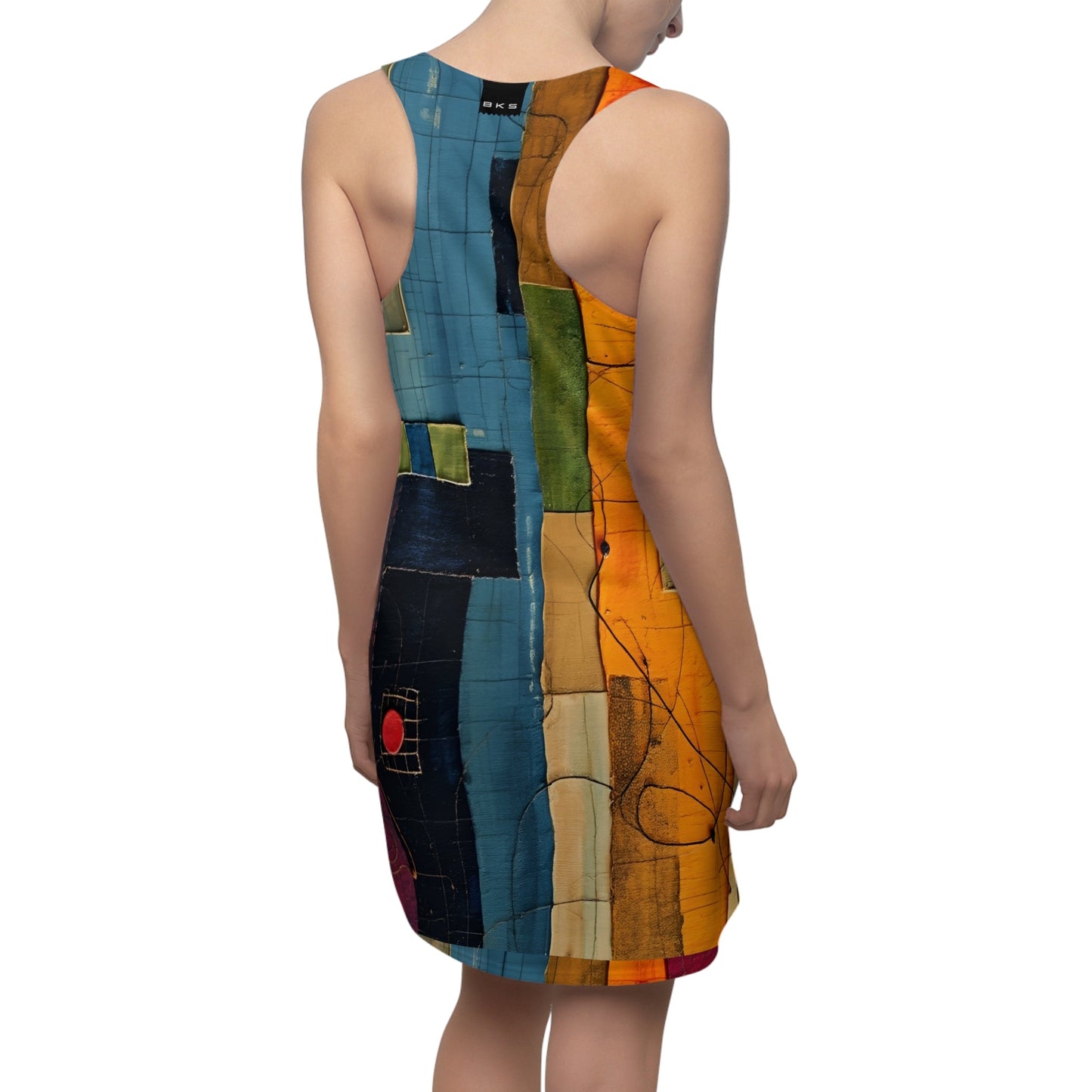 BKS Flag Patch™ Racerback Dress Printify bakabo.club