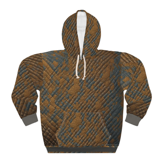BKS Hours Quilt™ Pullover Hoodie Printify bakabo.club