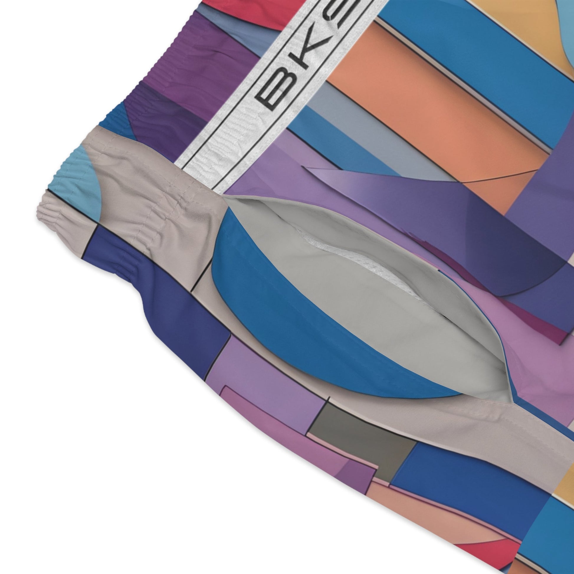BKS Marker Flux™ Swim Trunks Printify bakabo.club
