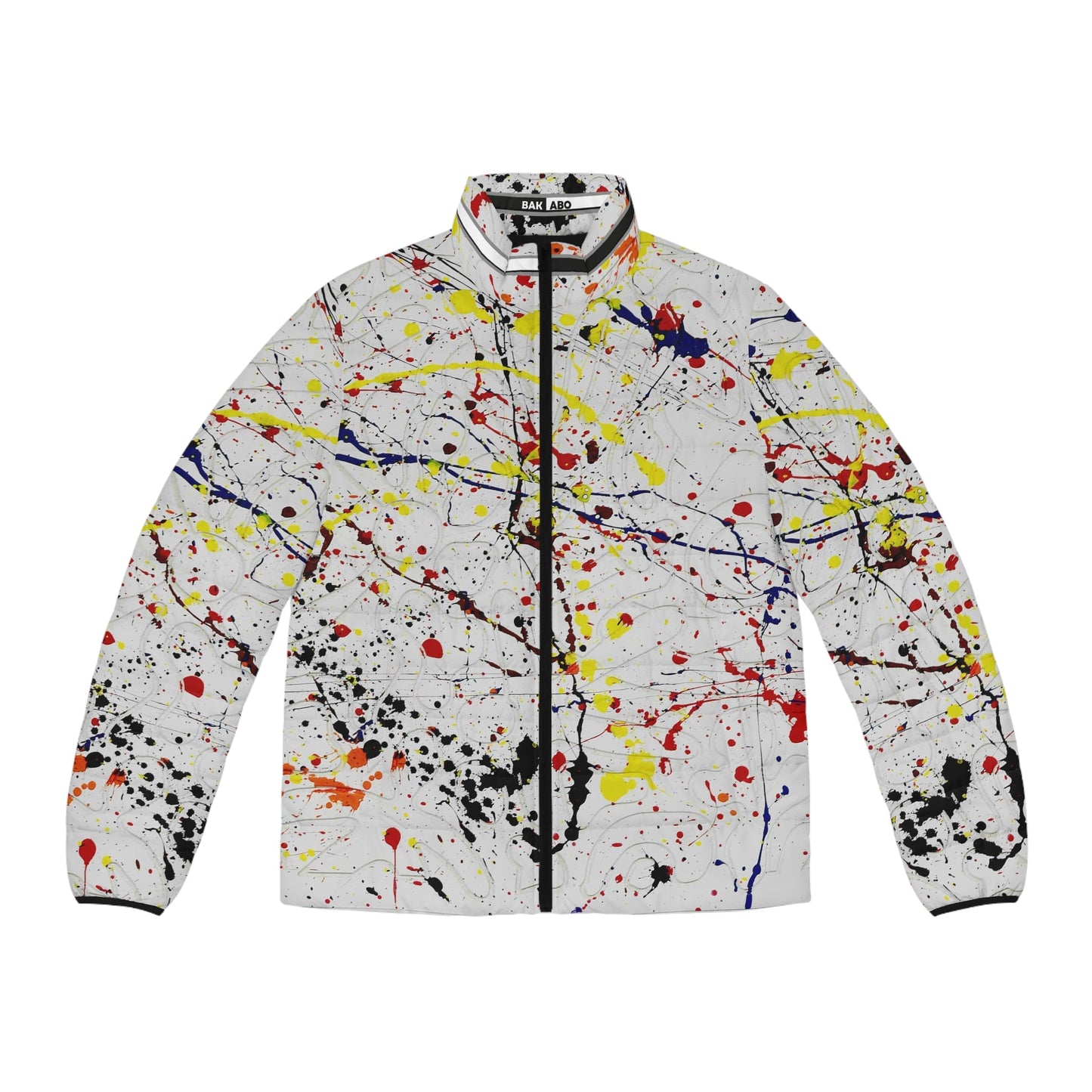 BKS Marker Drip™ Puffer Jacket Printify bakabo.club