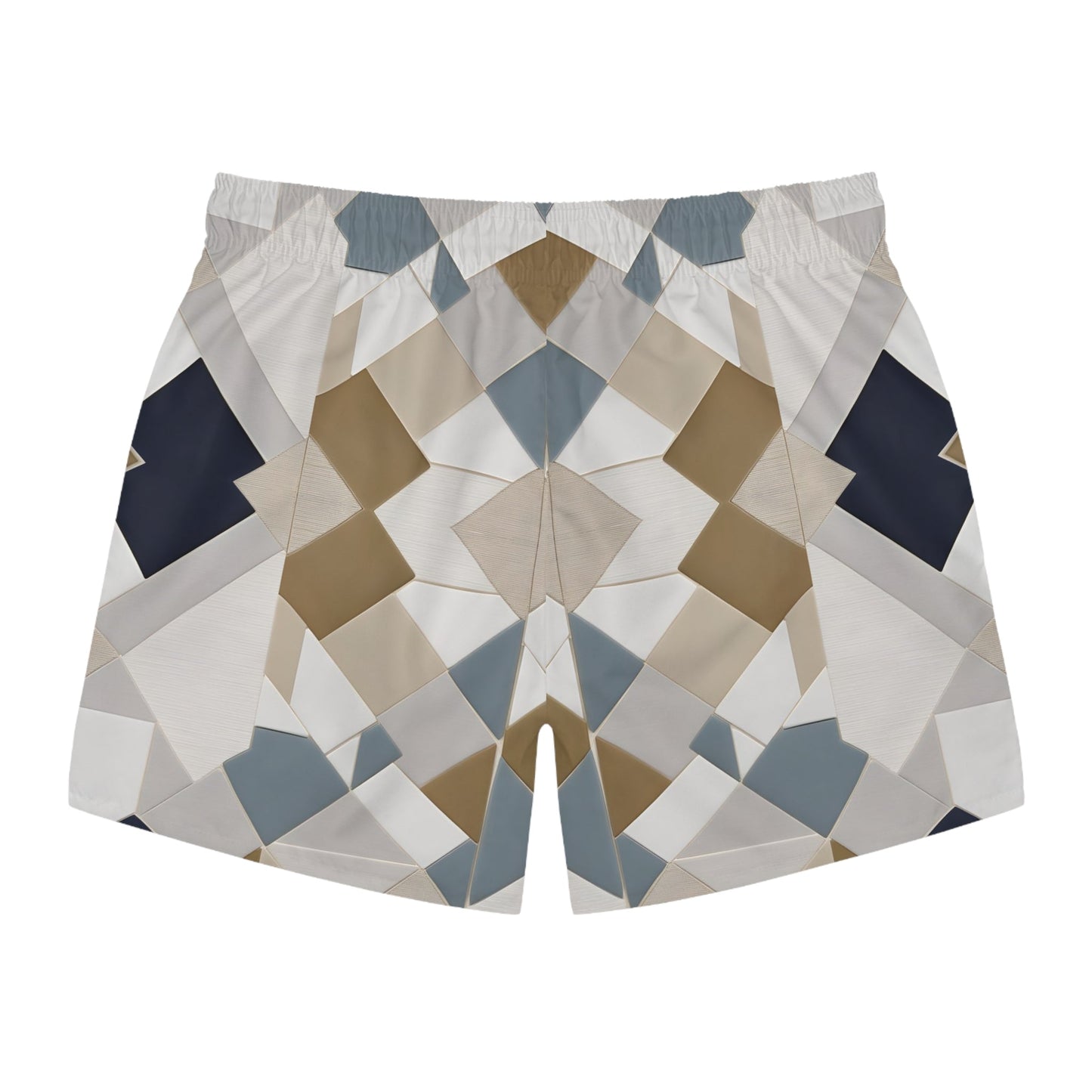 BKS Riviera Facet™ Swim Trunks Printify bakabo.club