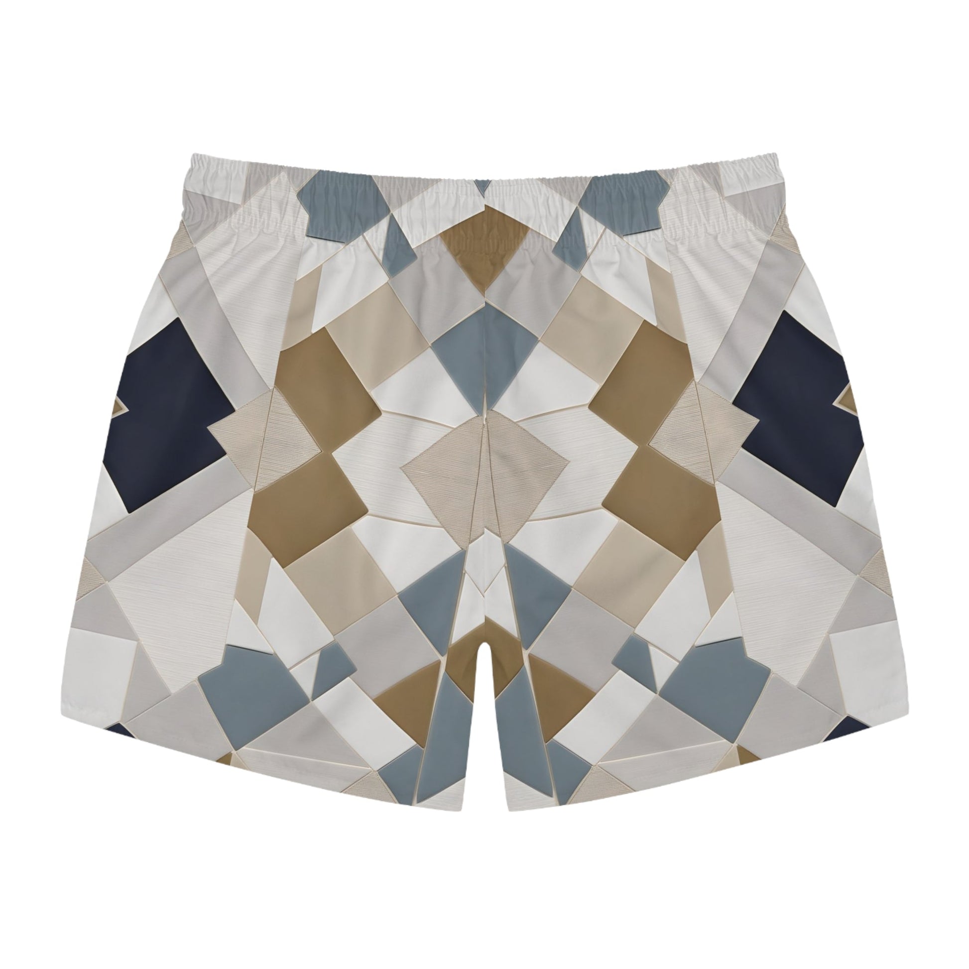 BKS Riviera Facet™ Swim Trunks Printify bakabo.club