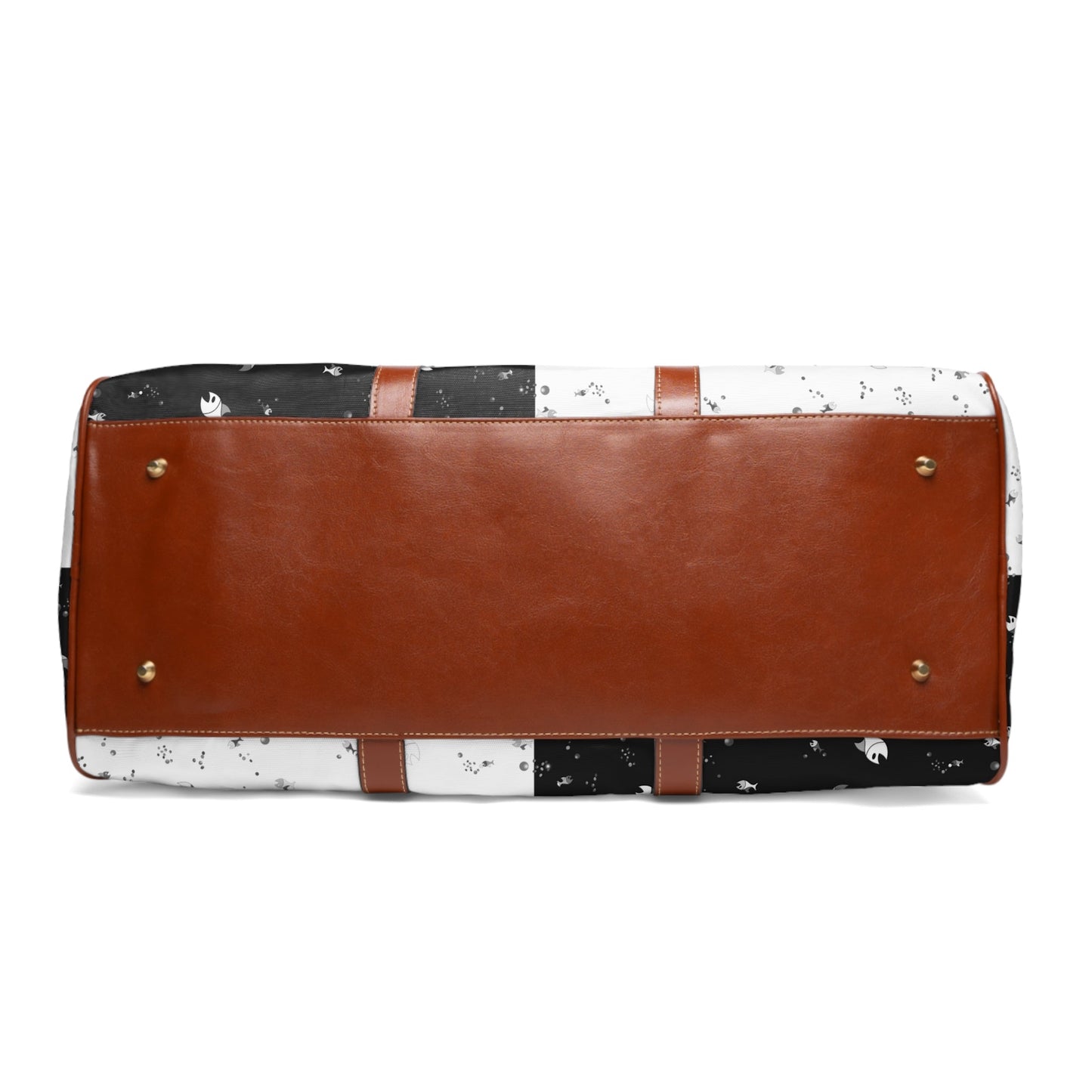 Starry Contrast Waterproof Travel Duffle Bag Printify bakabo.club
