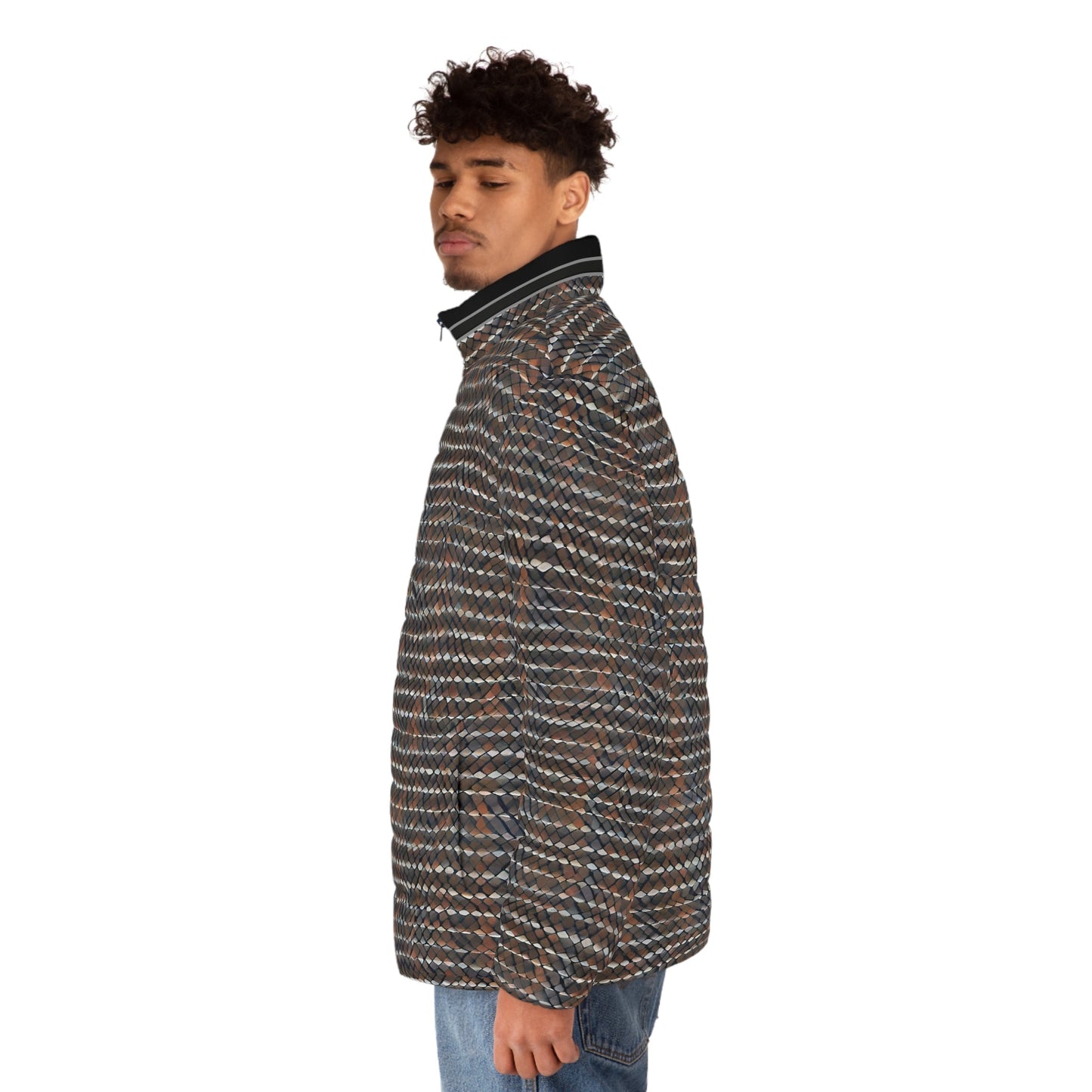 BKS Glyph Mesh™ Puffer Printify bakabo.club