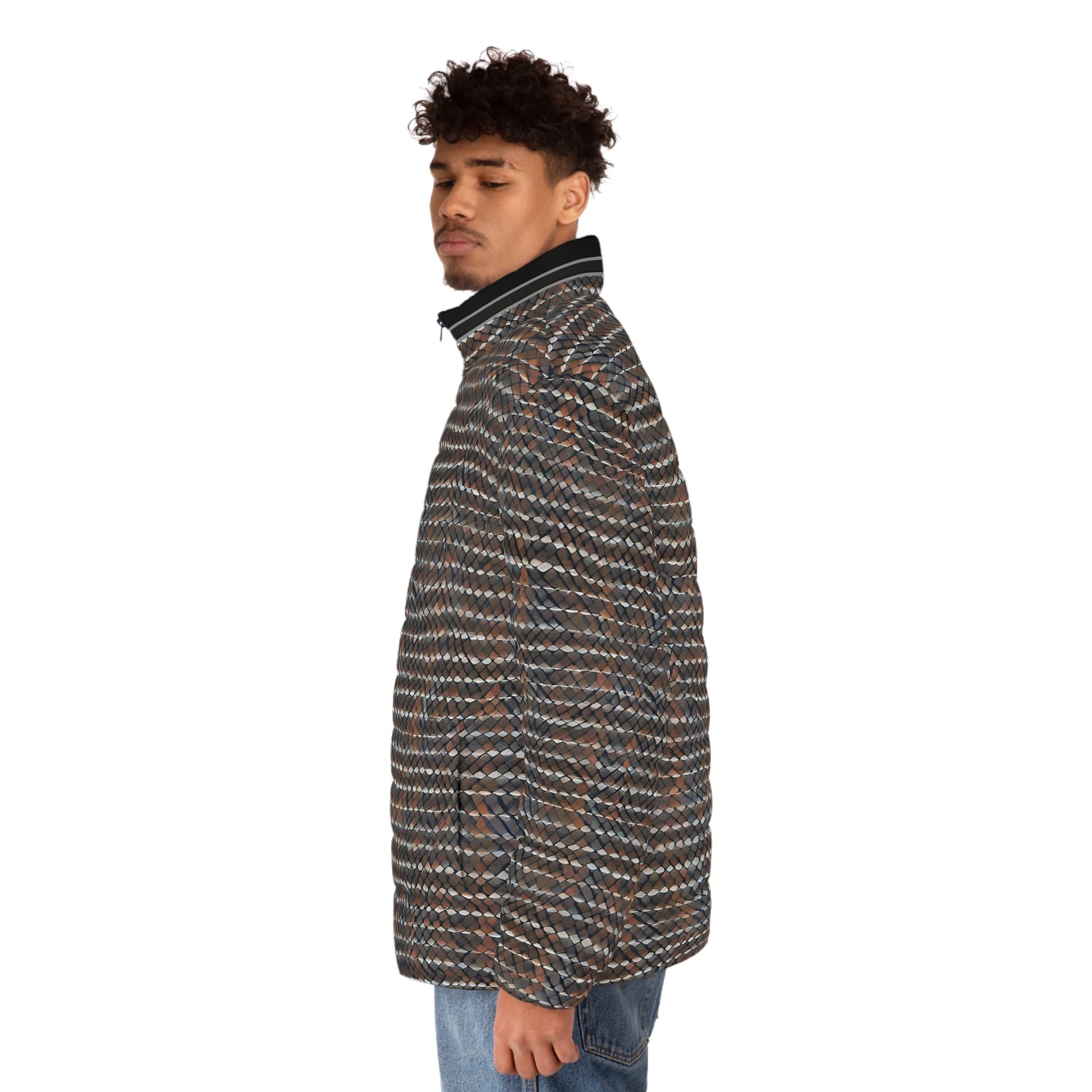 BKS Glyph Mesh™ Puffer Printify bakabo.club