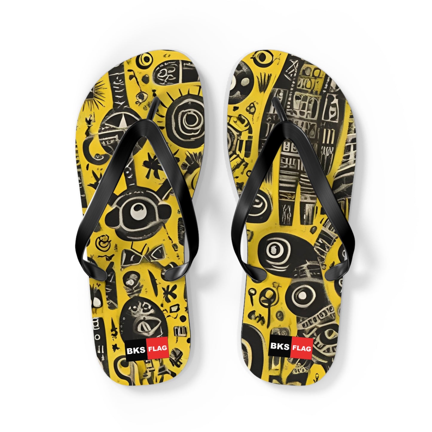 BKS Flag Basquiat™ Flip Flops