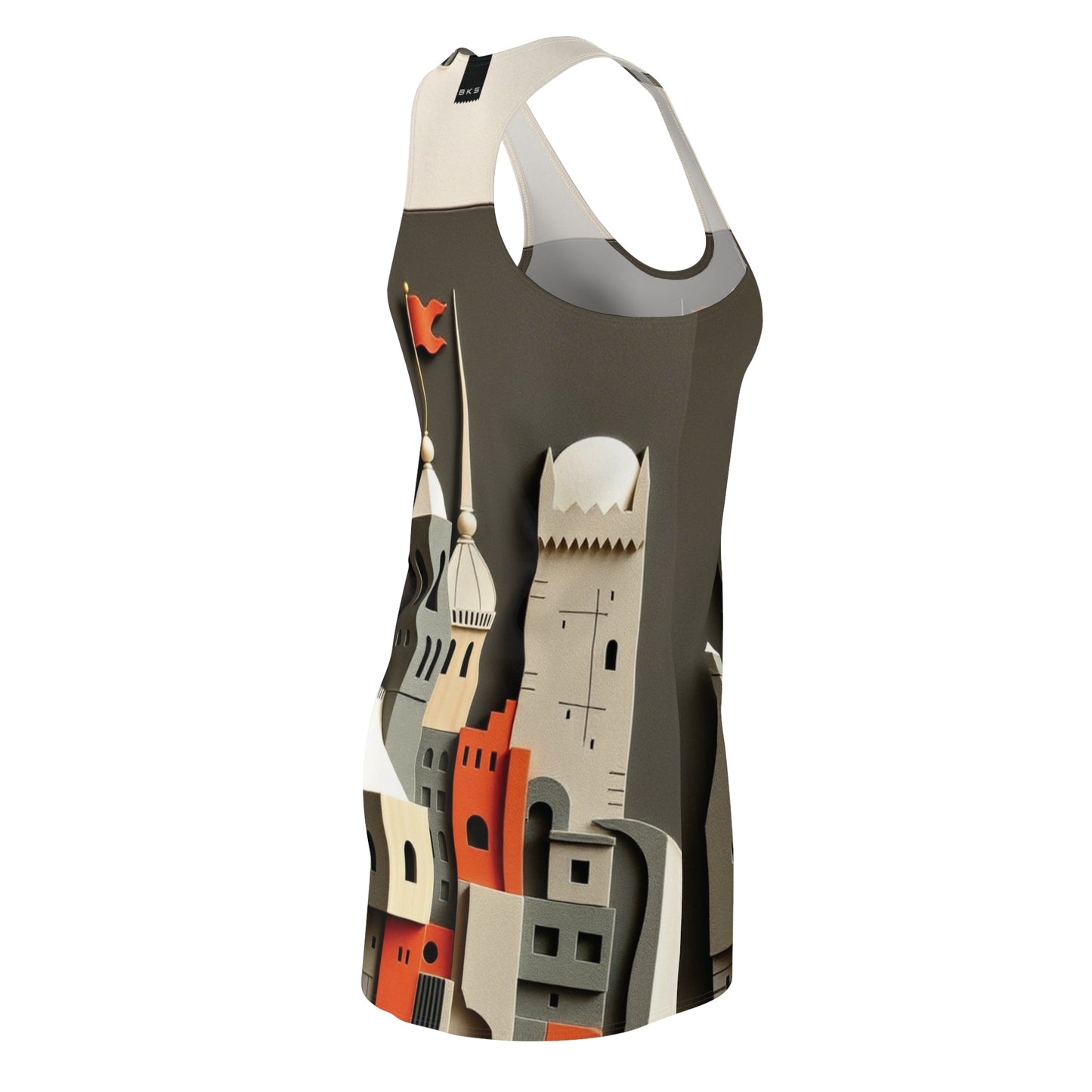 BKS Folklore Citadel™ Racerback Dress Printify bakabo.club