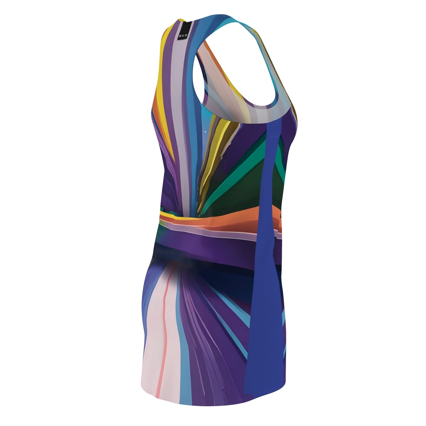 BKS Pulse Burst™ Racerback Dress Printify bakabo.club