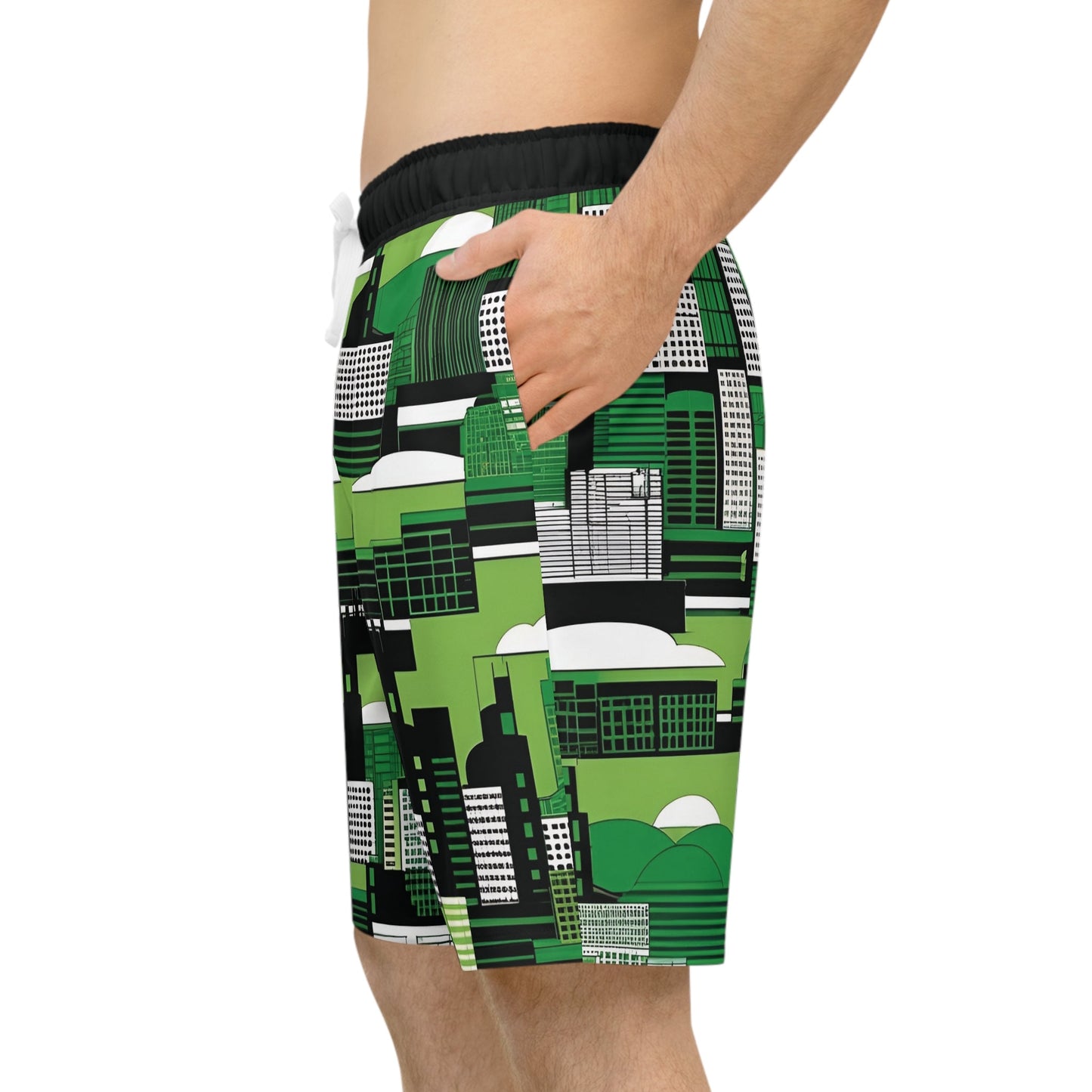 BKS Marker City™ Athletic Long Shorts Printify bakabo.club