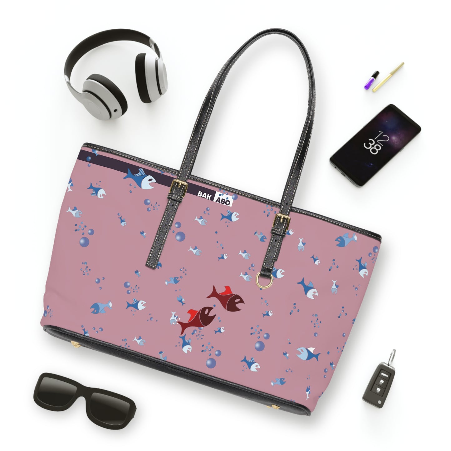 Pink Underwater (BKS)🐟Shoulder Bag