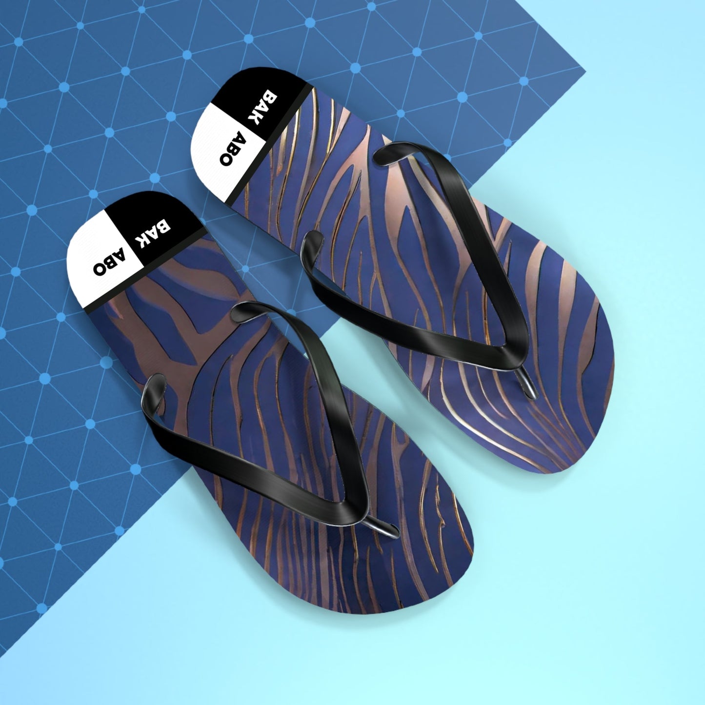 OsmoRipple (BKS)🌊Flip Flops Printify bakabo.club
