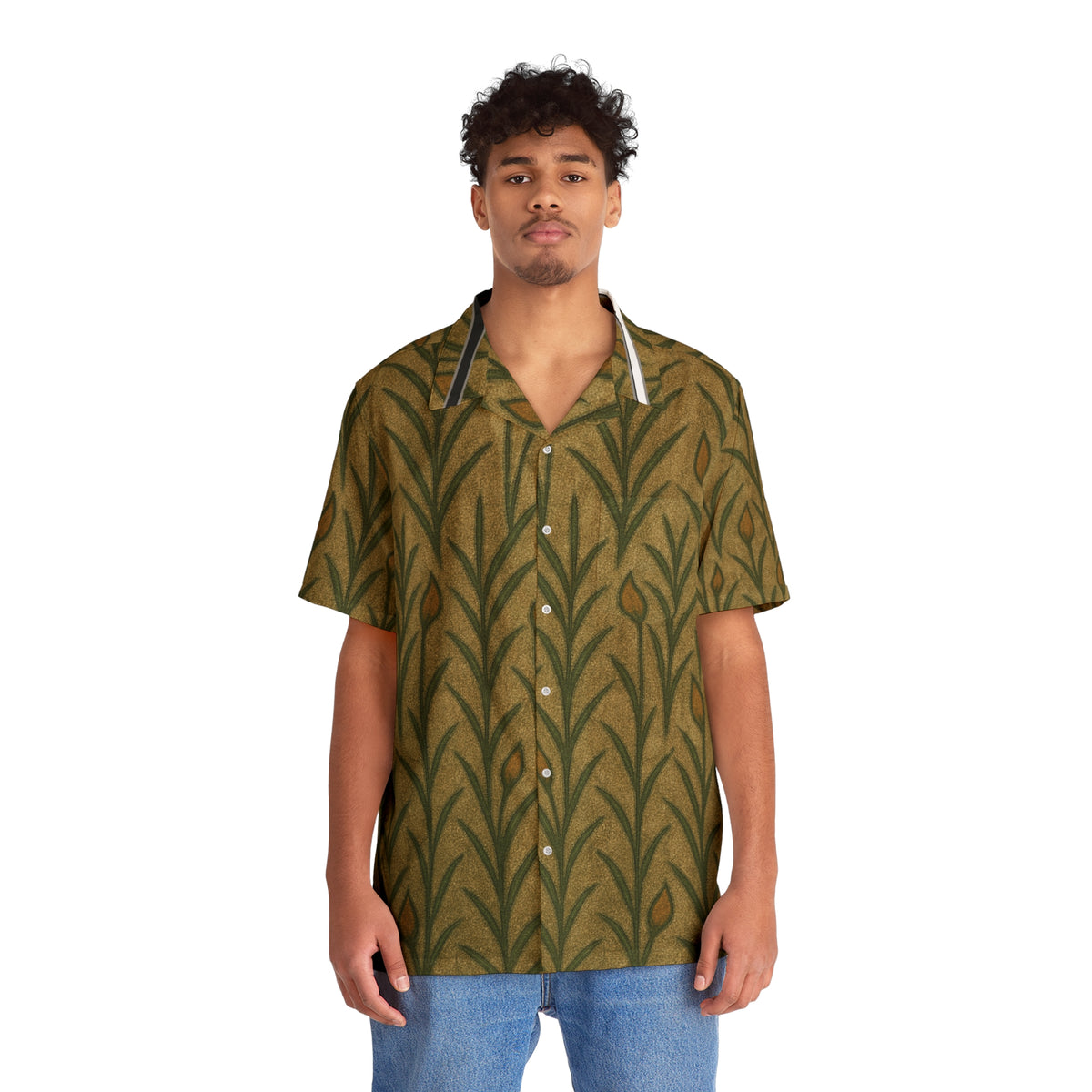 Origin Pelican™ Hawaiian Shirt — worn, studio