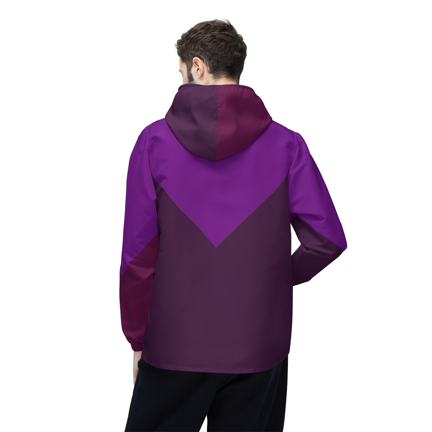 VioletGuard (BKS)💜Windbreaker Jacketd