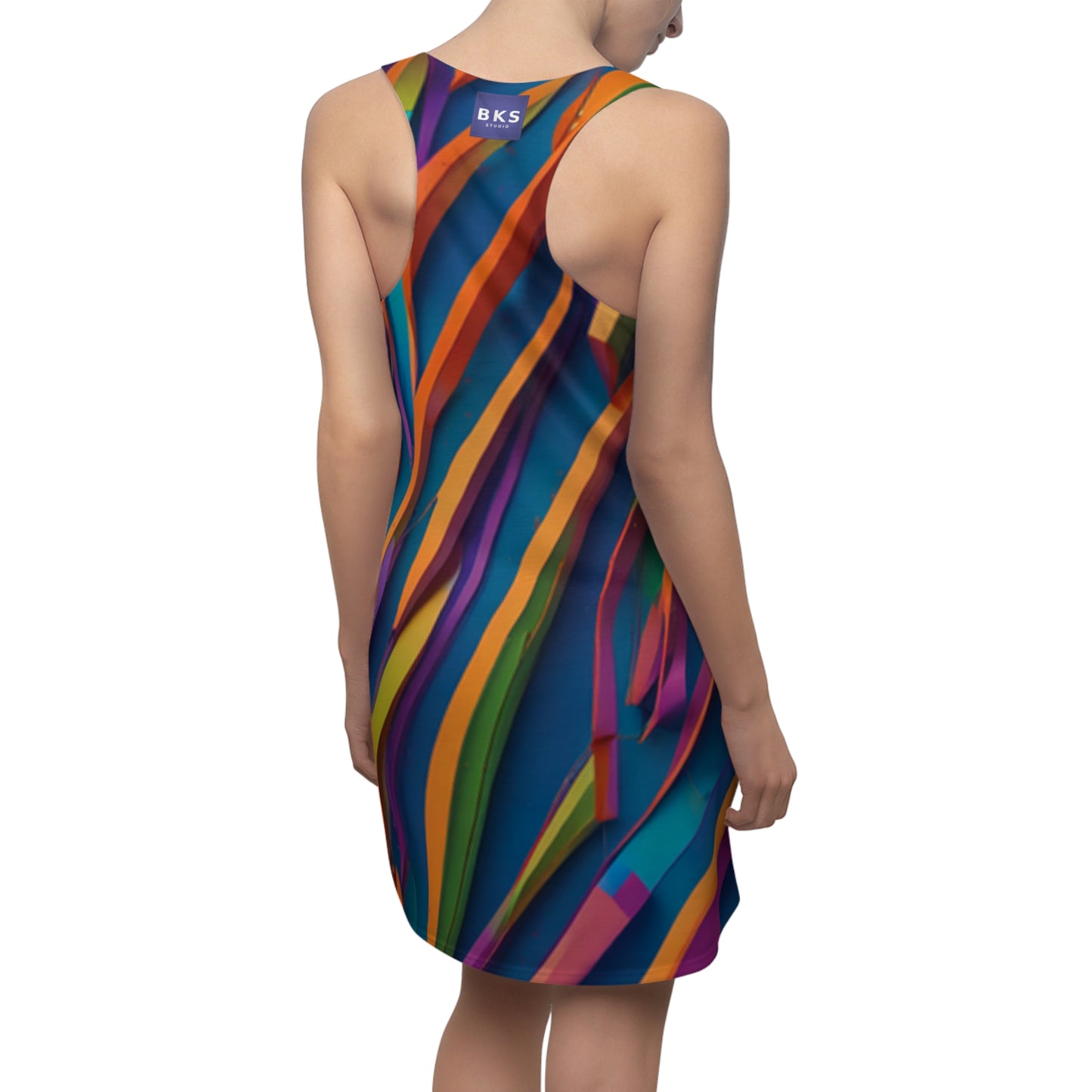 Pulse Burst™ Racerback Dress — flat lay