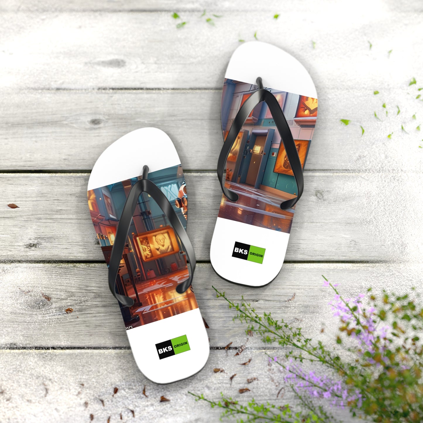 BKS Origin Robot™ Flip Flops