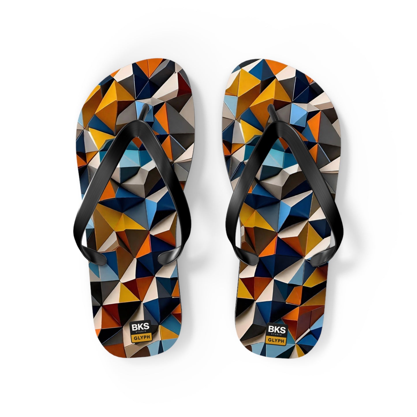 BKS Hours Mosaic Triangle™ Flip Flops