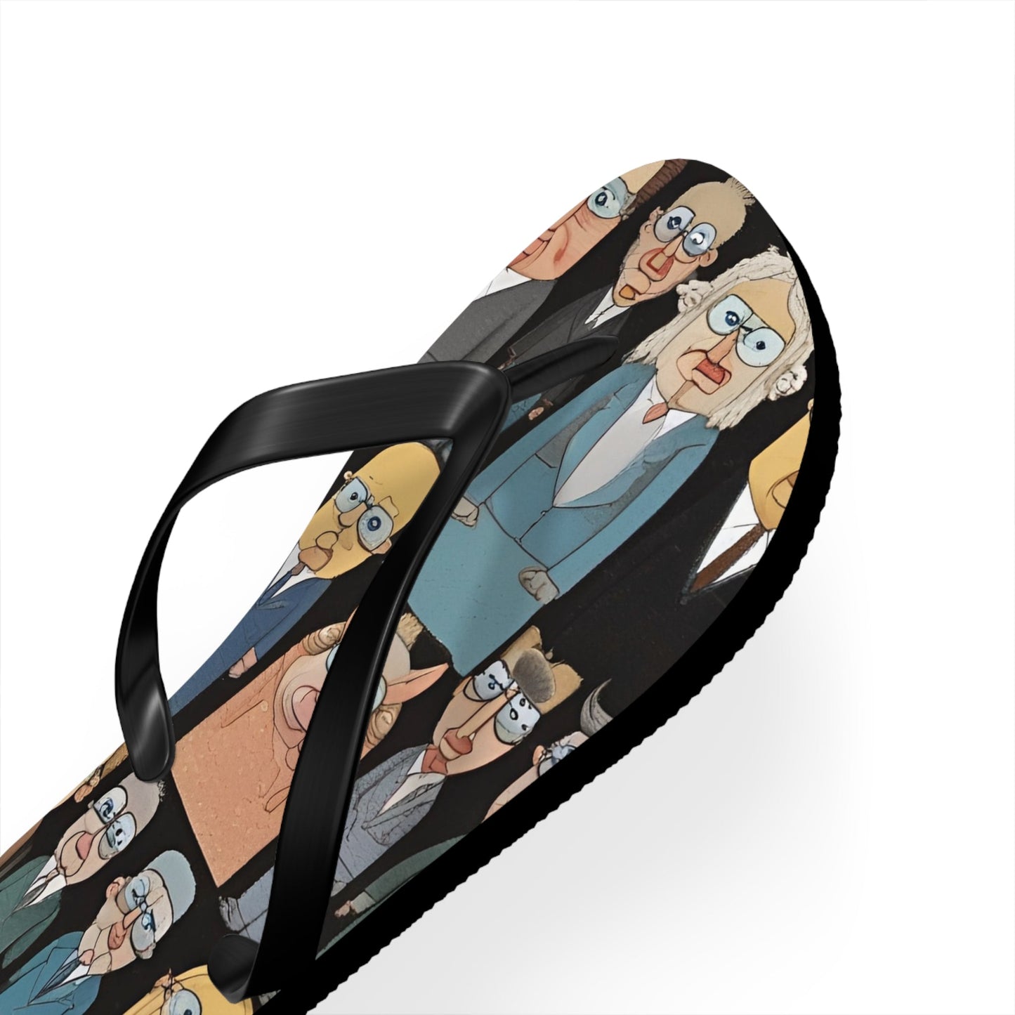 BKS Folklore Crowd™ Flip Flop Printify bakabo.club