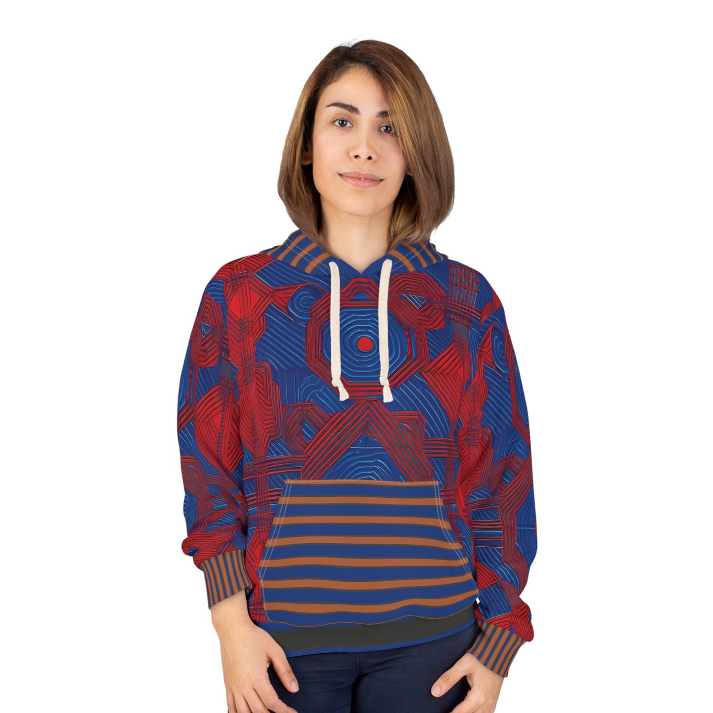 BKS Glyph Circuit™ Pullover Hoodie Printify bakabo.club