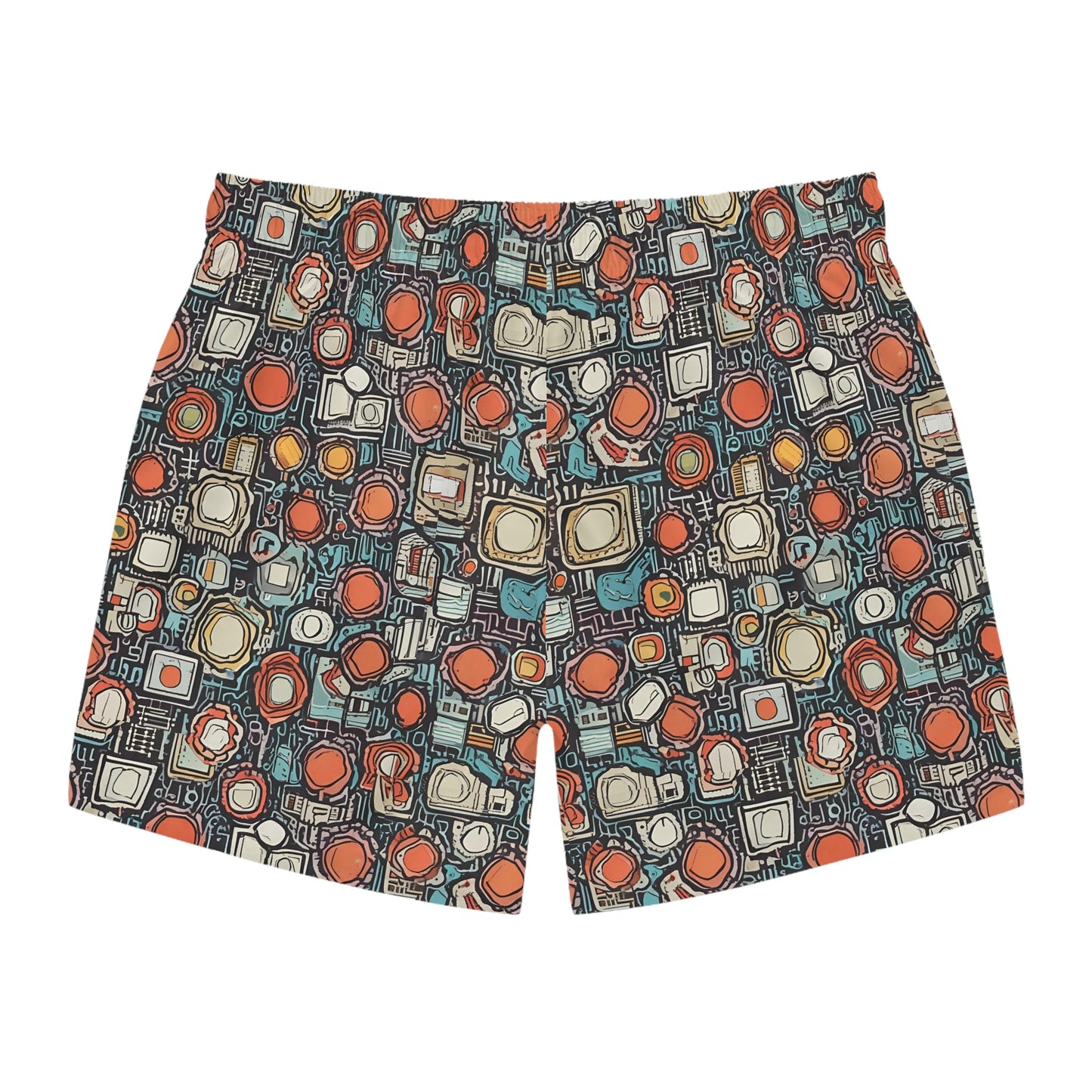 BKS Token Circuit™ Swim Trunks Printify bakabo.club