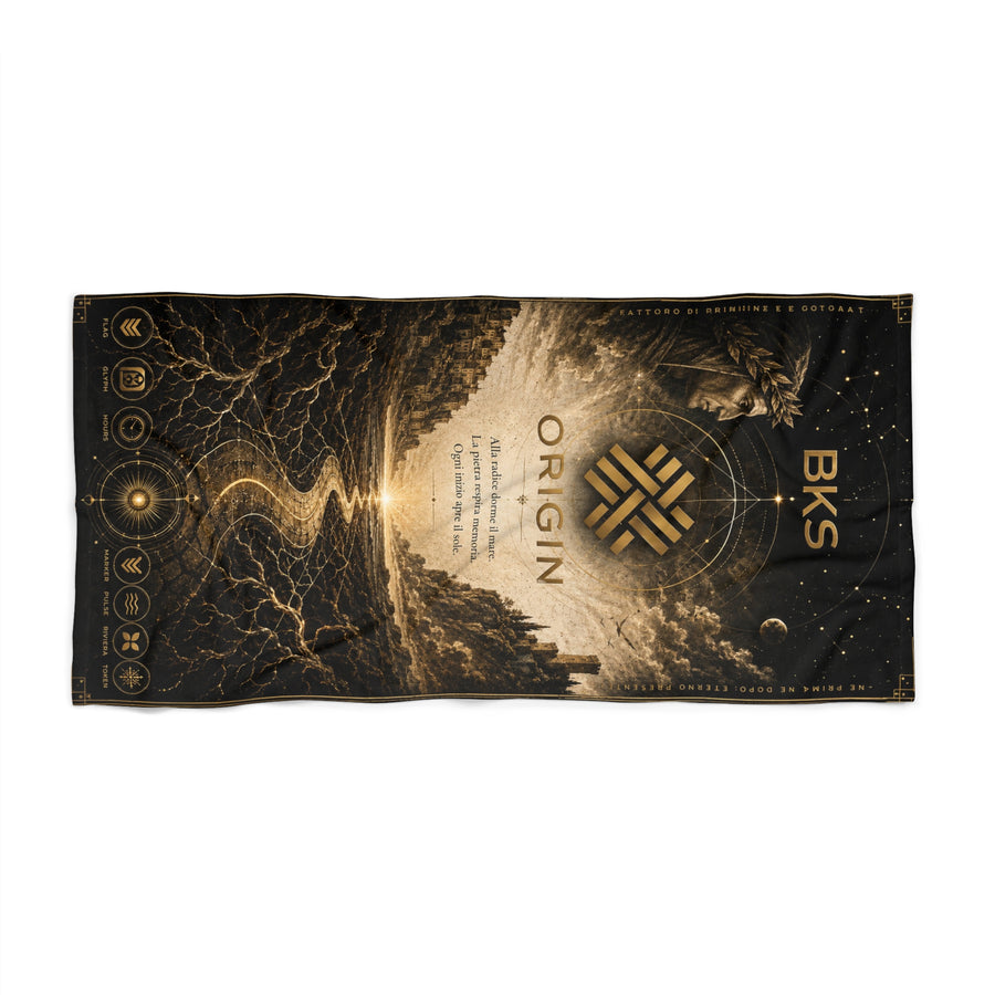 BKS Origin Verse™ Beach Towel
