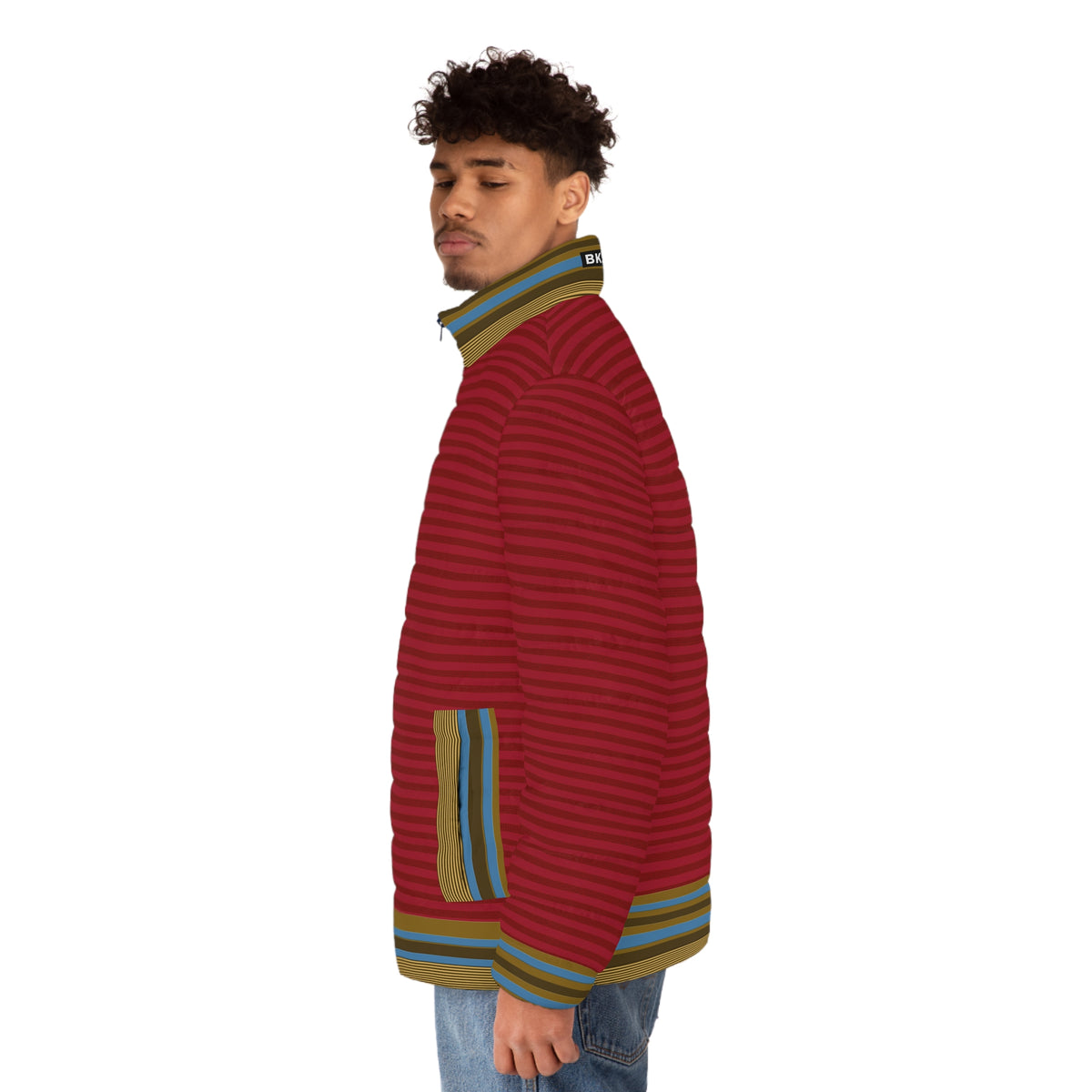 BKS Riviera Striped Multicolor™ Puffer Jacket