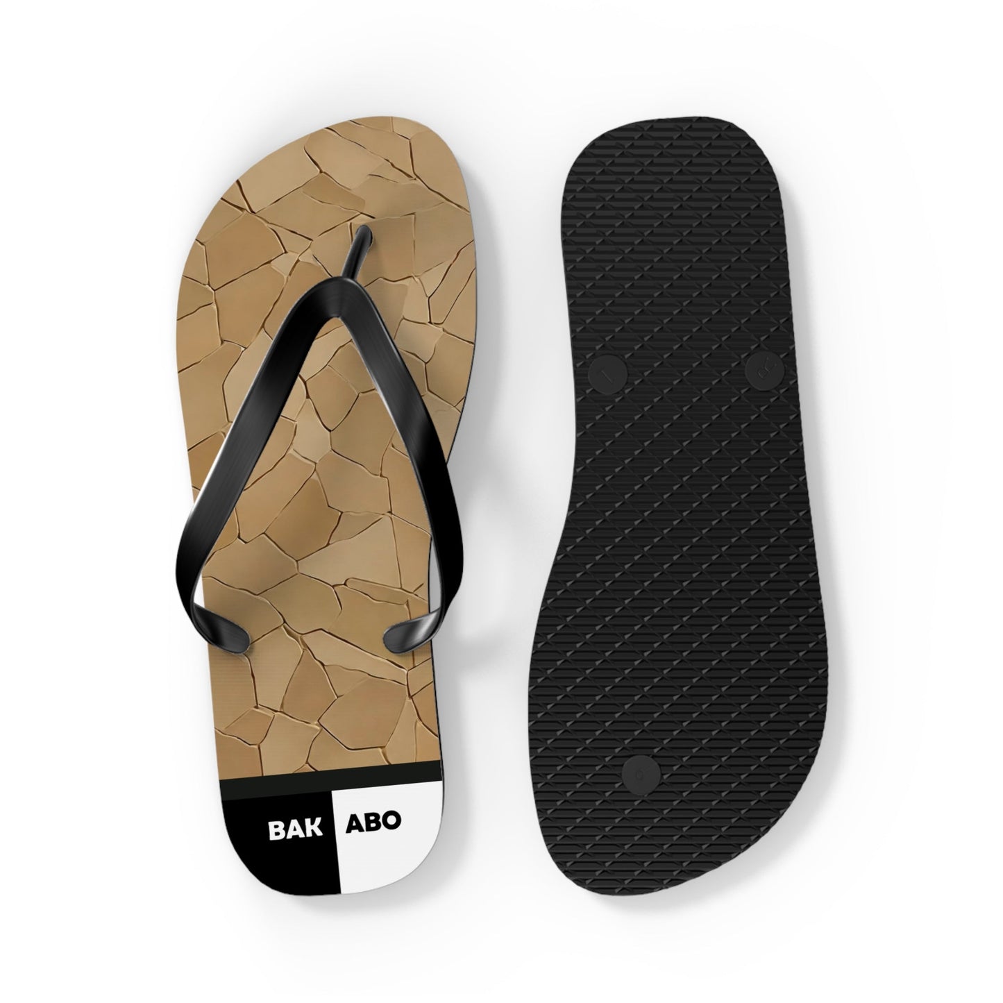 DryEarth Drifters (BKS)🏜️Flip Flops Printify bakabo.club