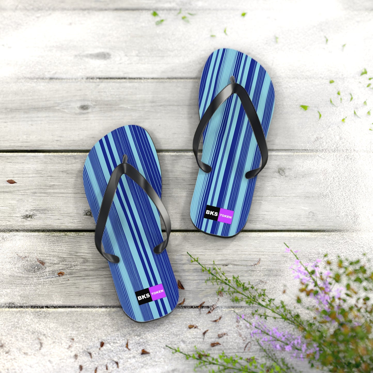 BKS Token Noir™ Flip Flops