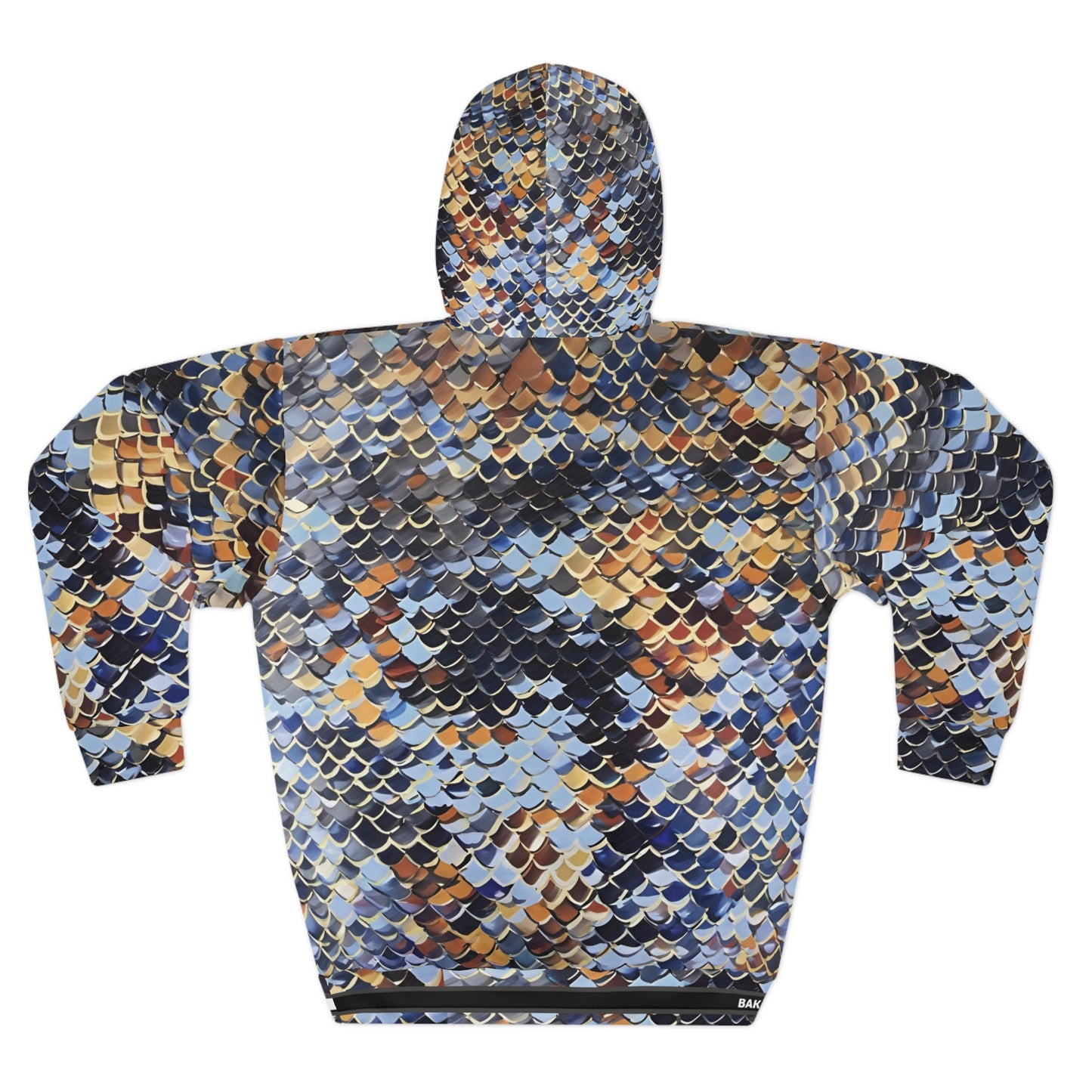 Peacock Prism (BKS)🦚Pullover Hoodie