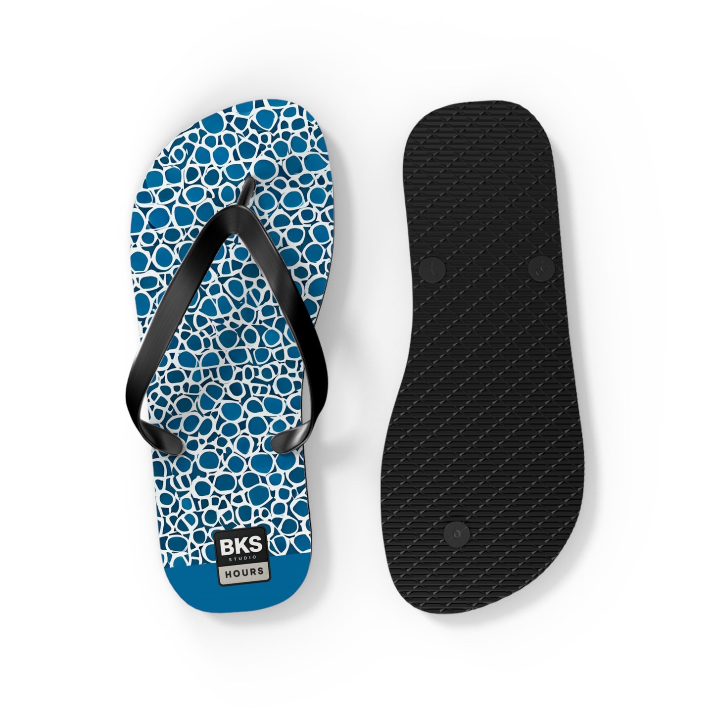 BKS Hours Blue Mosaic™ Flip Flops