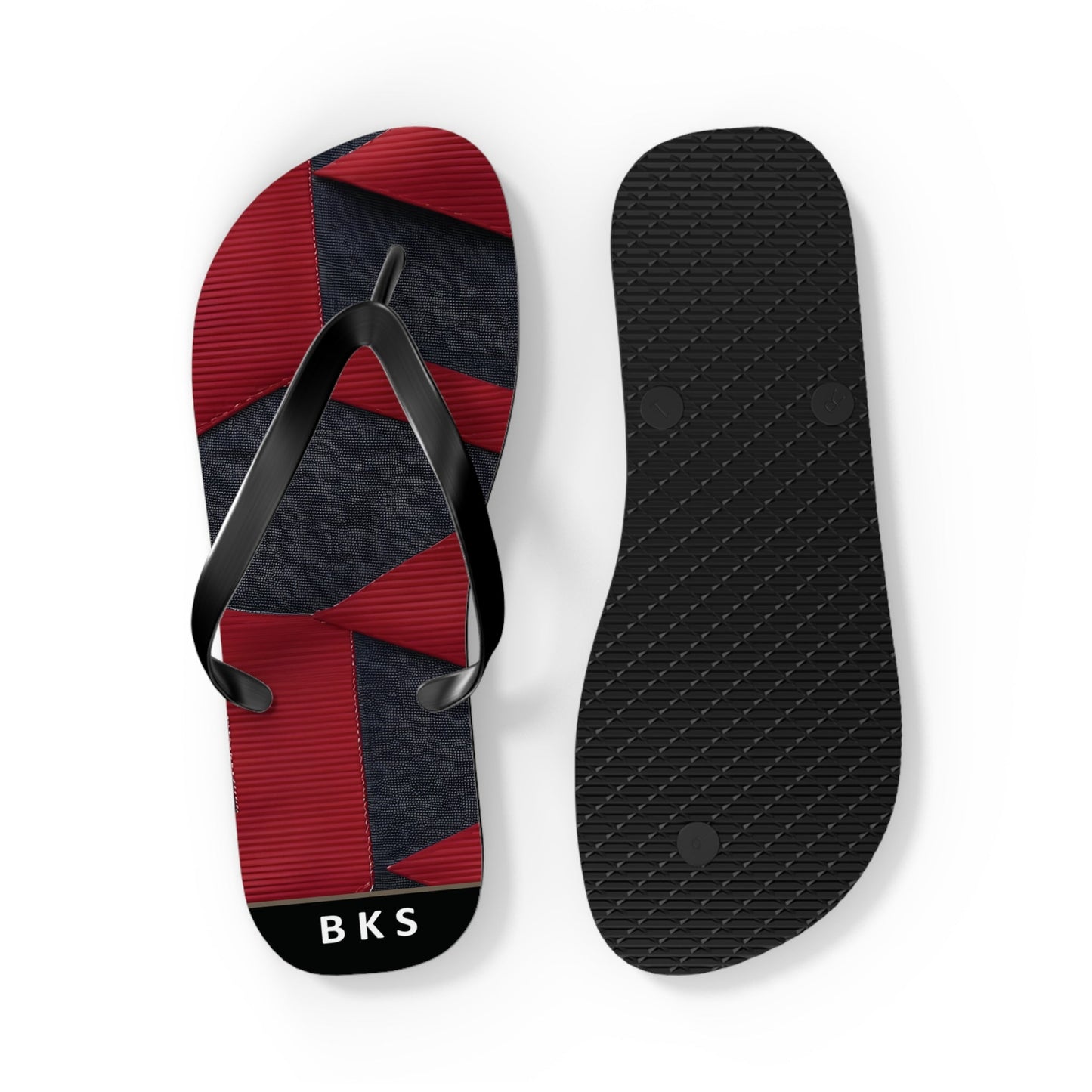 BKS Flag Slate™ Flip Flop Printify bakabo.club