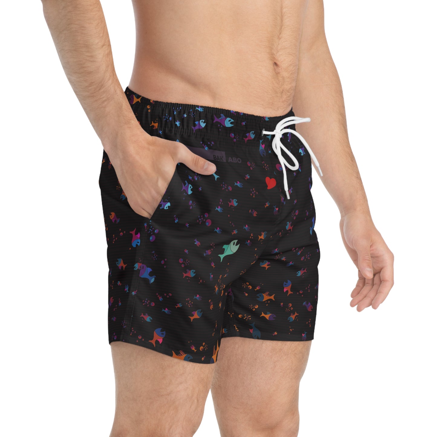 Nautical Harmony (BKS)🐠Swim Trunks