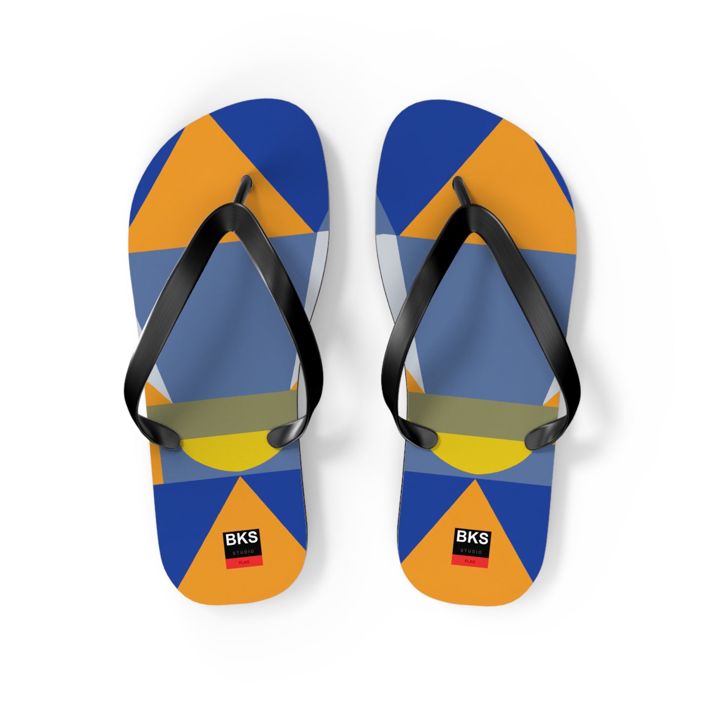 BKS Flag Colorblock Blue™ Flip Flops